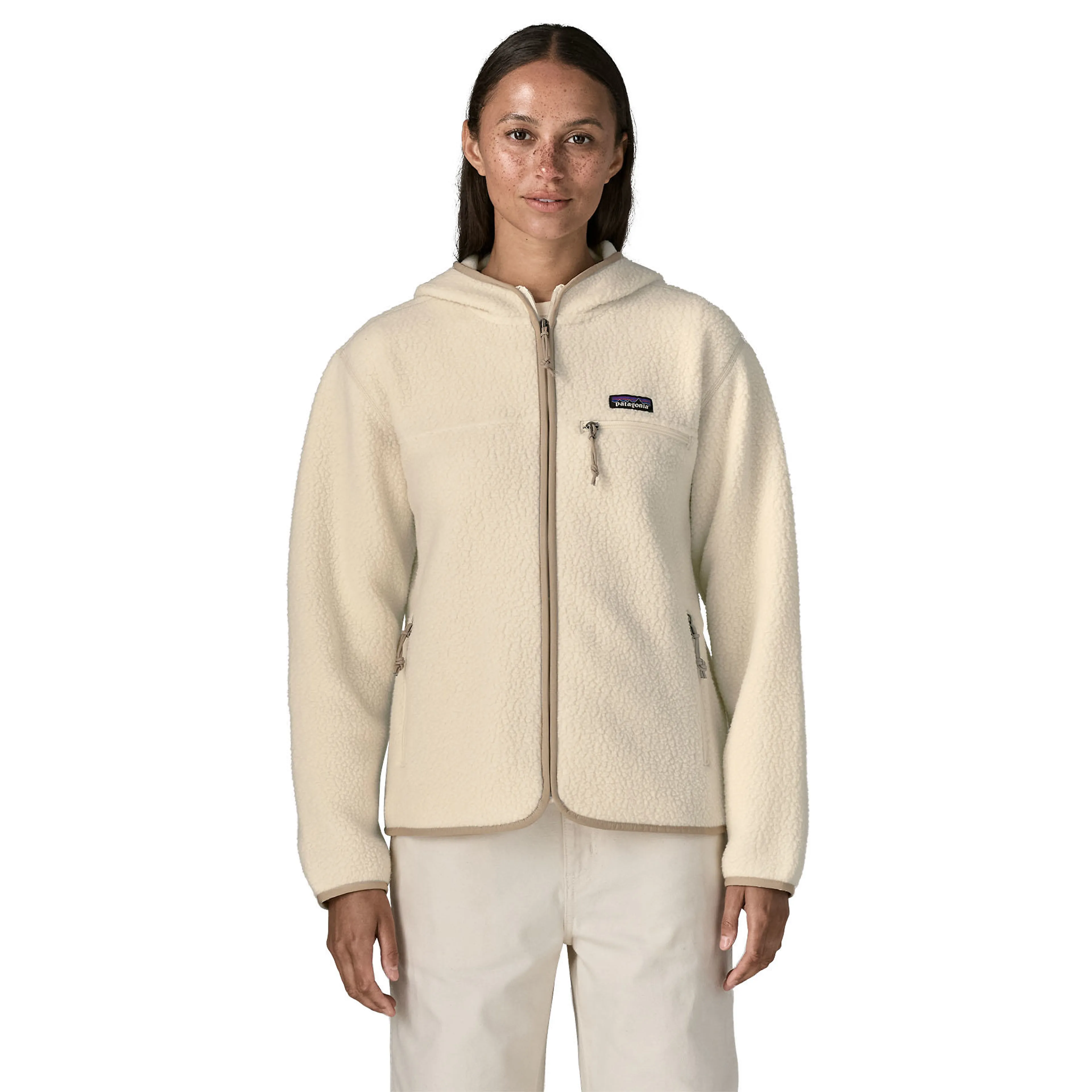 W Retro Pile Hoody