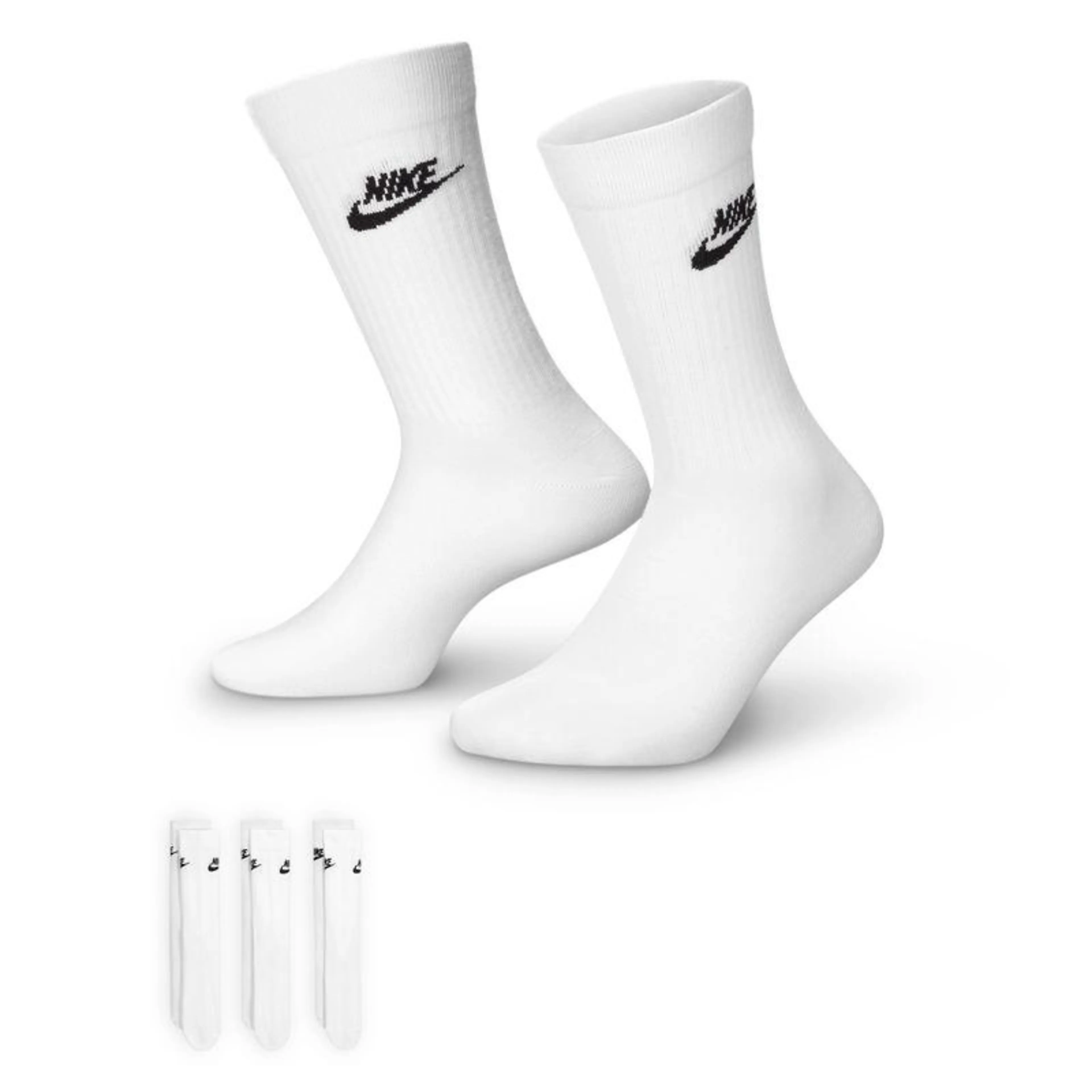 Sportswear Everyday Essential Crew sokker 3-pk