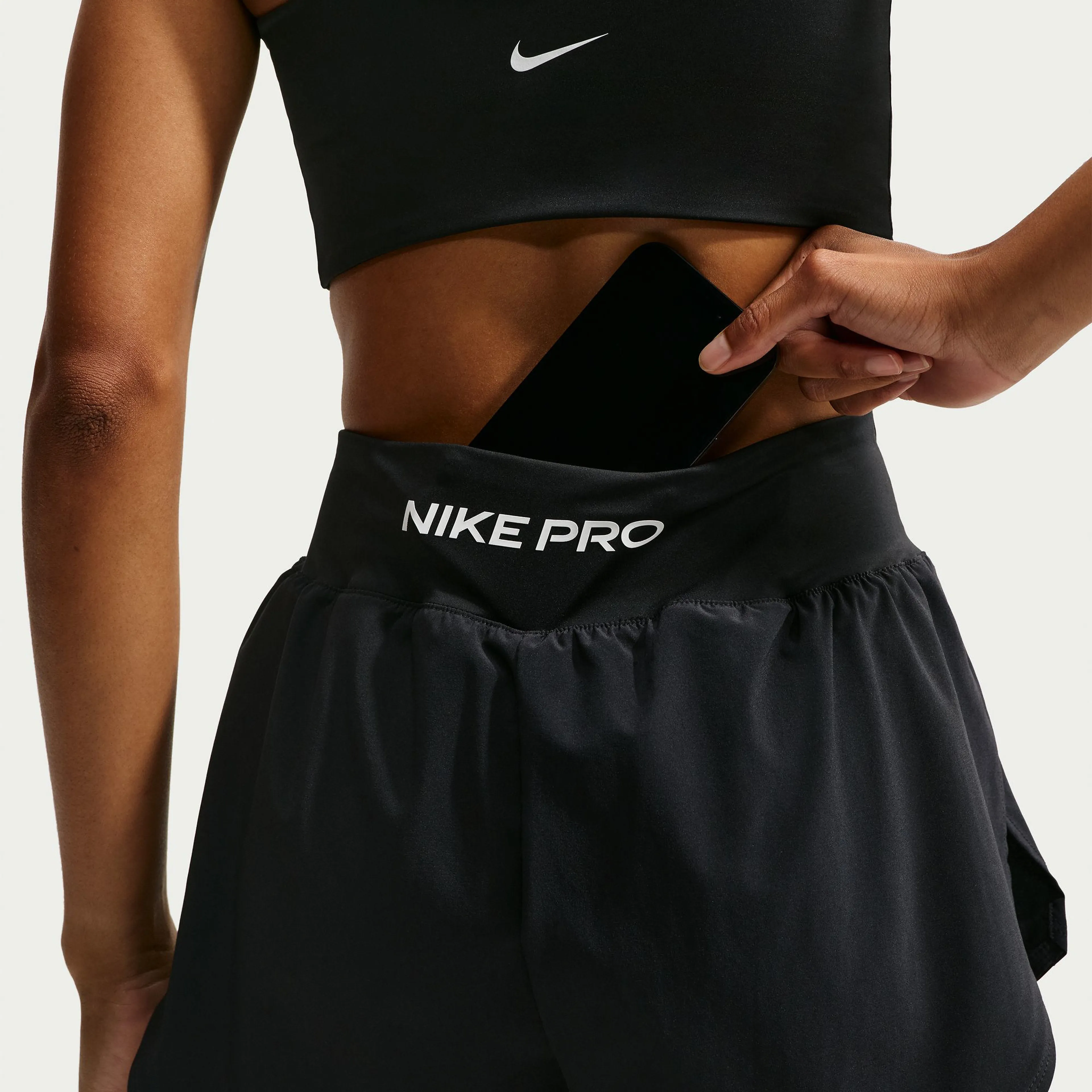  Pro Sculpt Women's Dri-FIT High-Waisted 2-in-1 3" Shorts