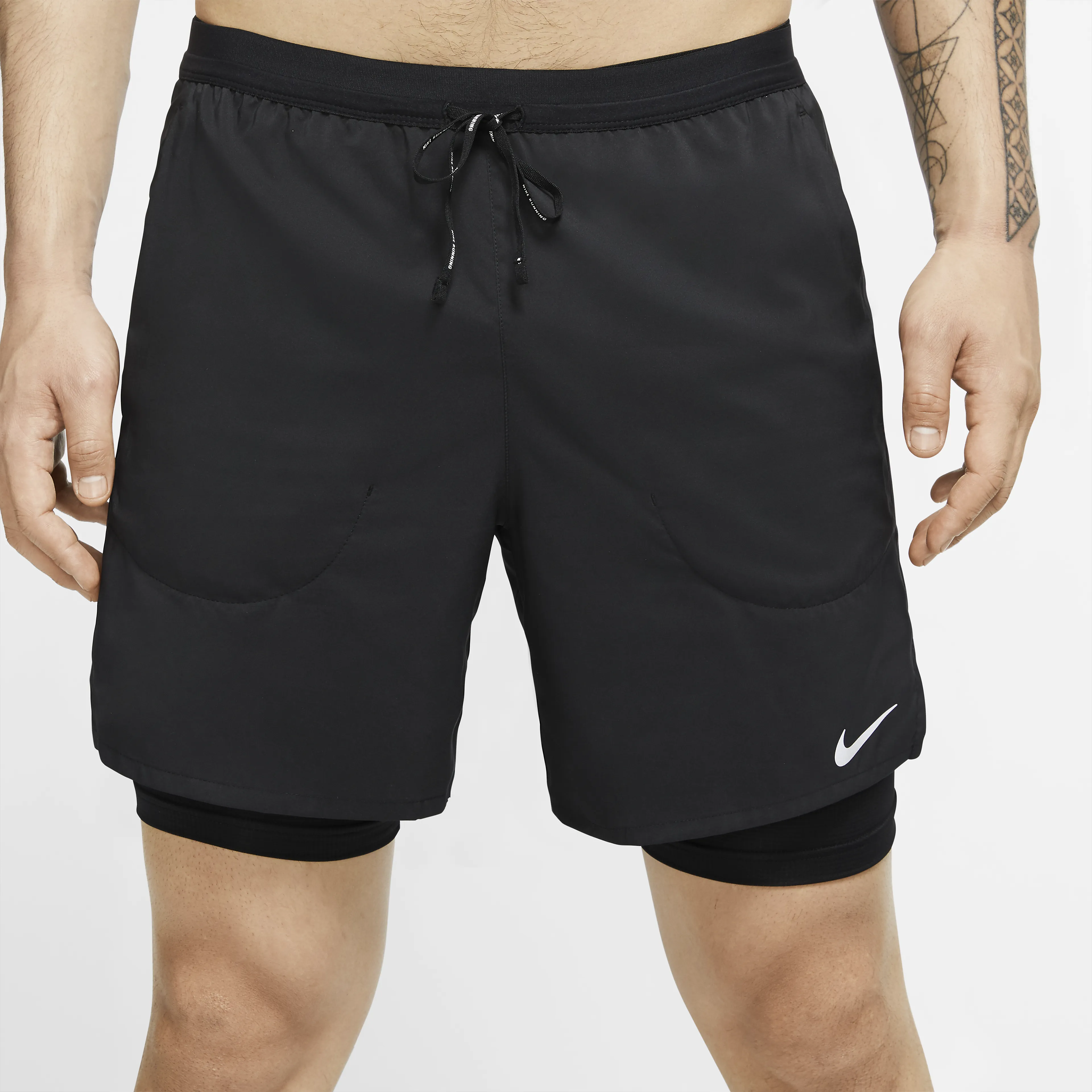 Flex Stride 7" 2-i-1 løpeshorts herre