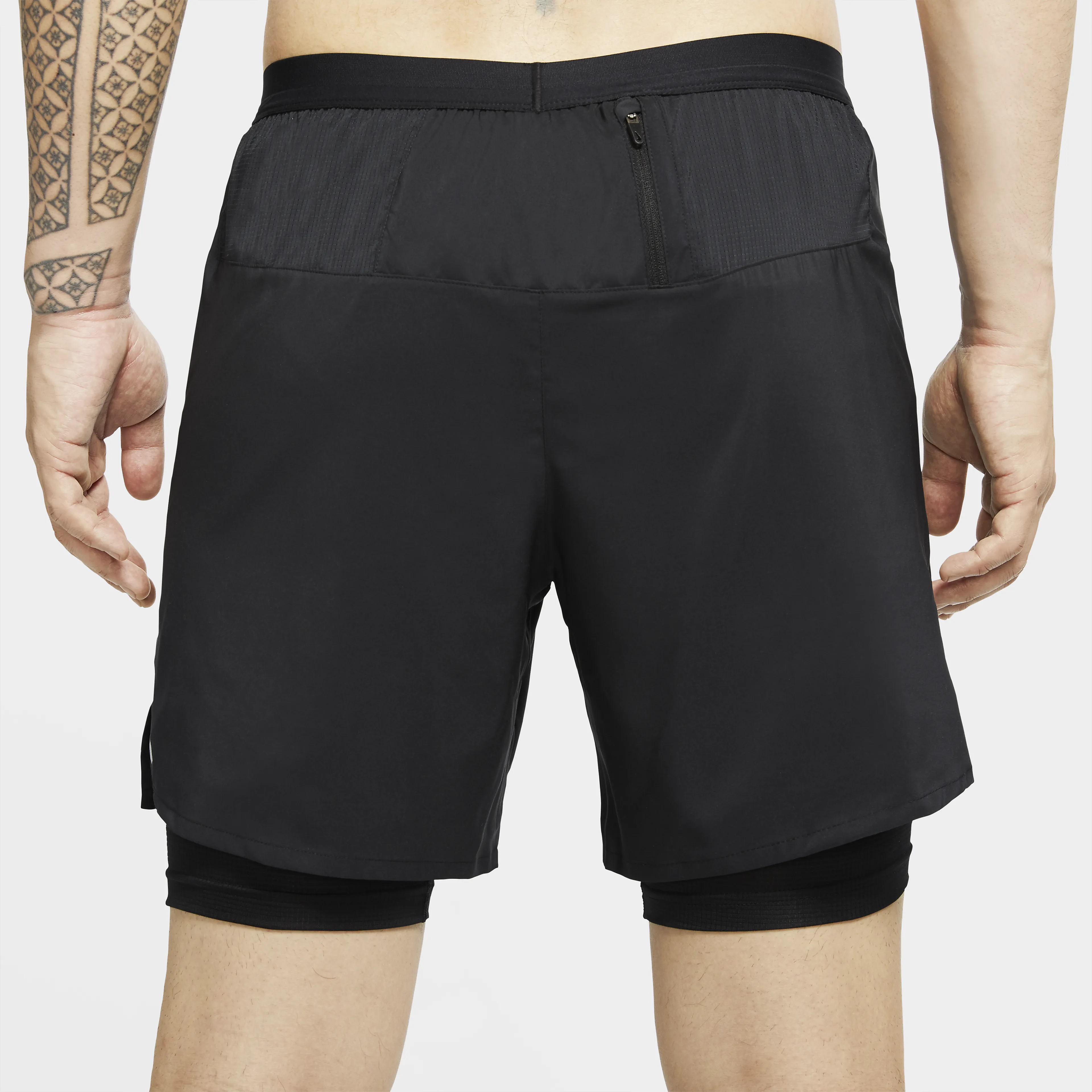 Flex Stride 7" 2-i-1 løpeshorts herre