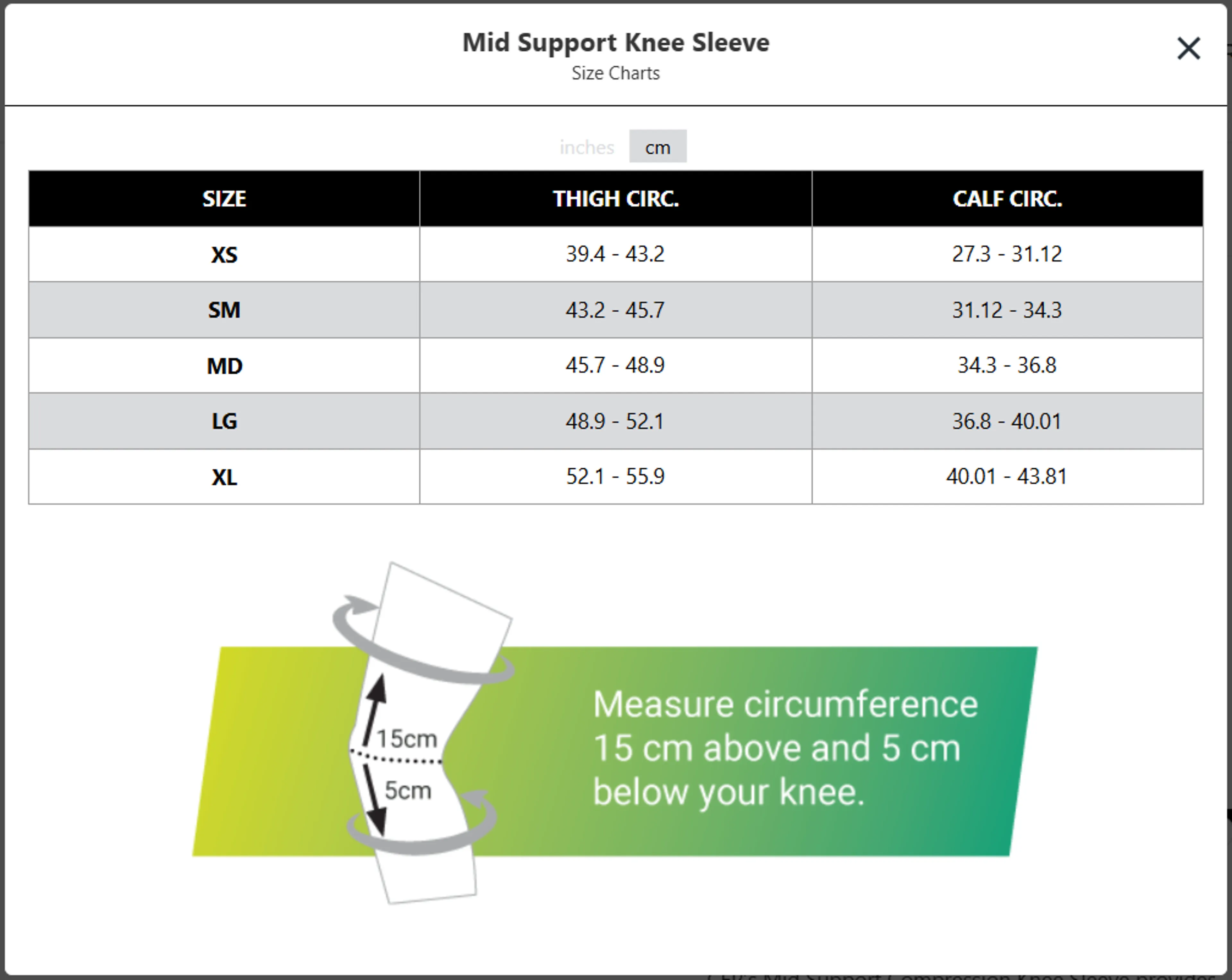 Knee Sleeve Mid Support