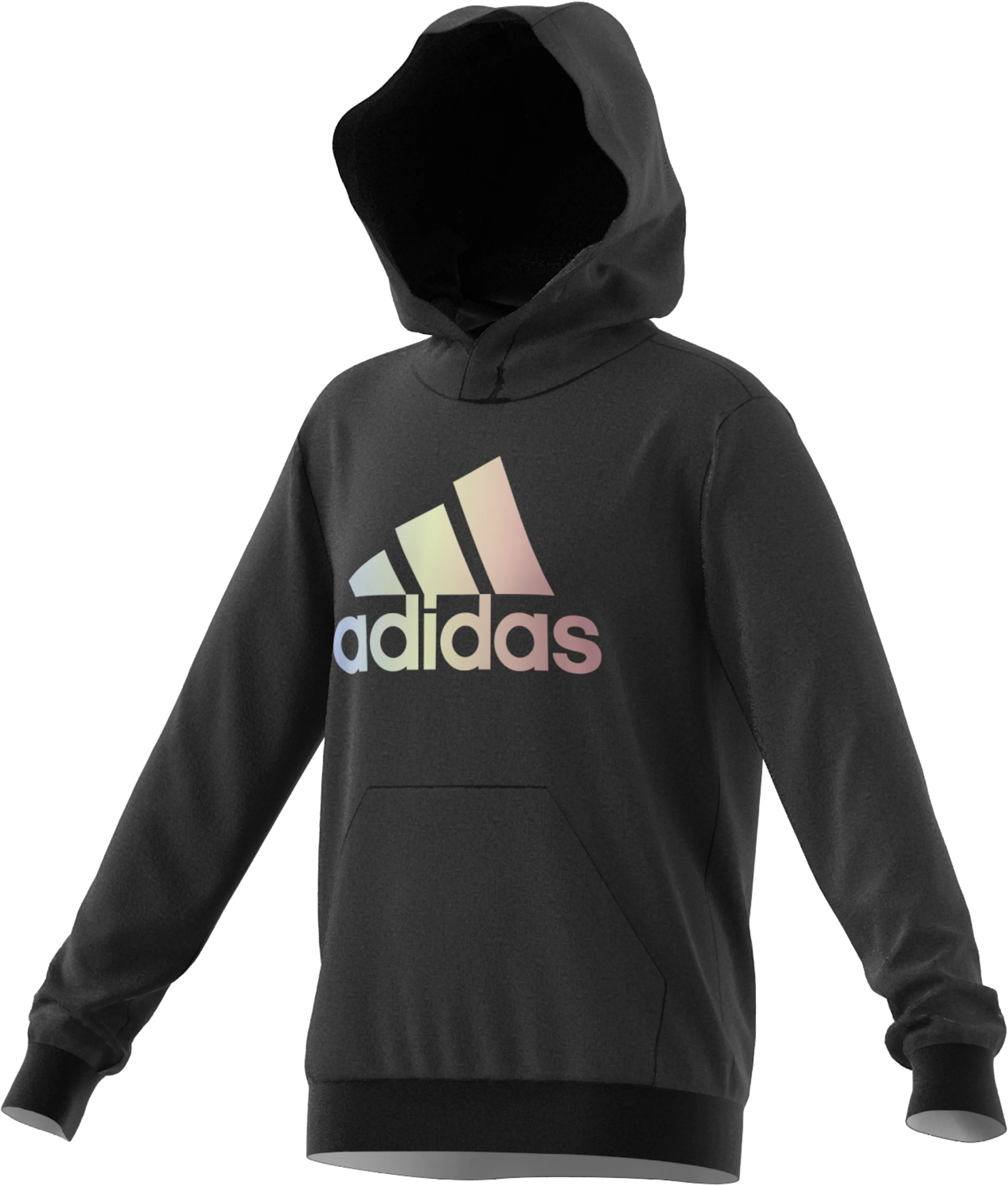 Metallic Print Hoodie Kids