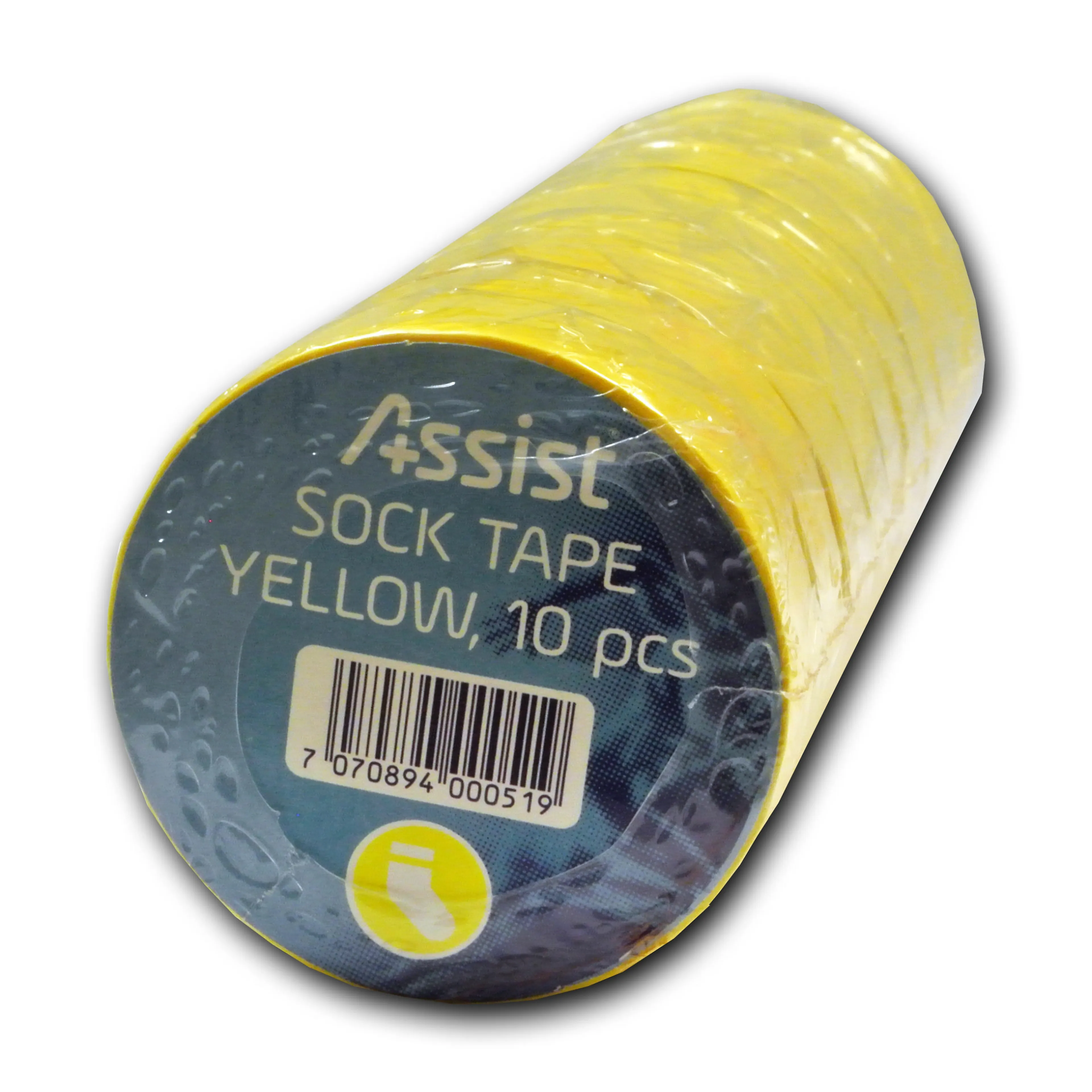 STRØMPETAPE GUL - 10 PK