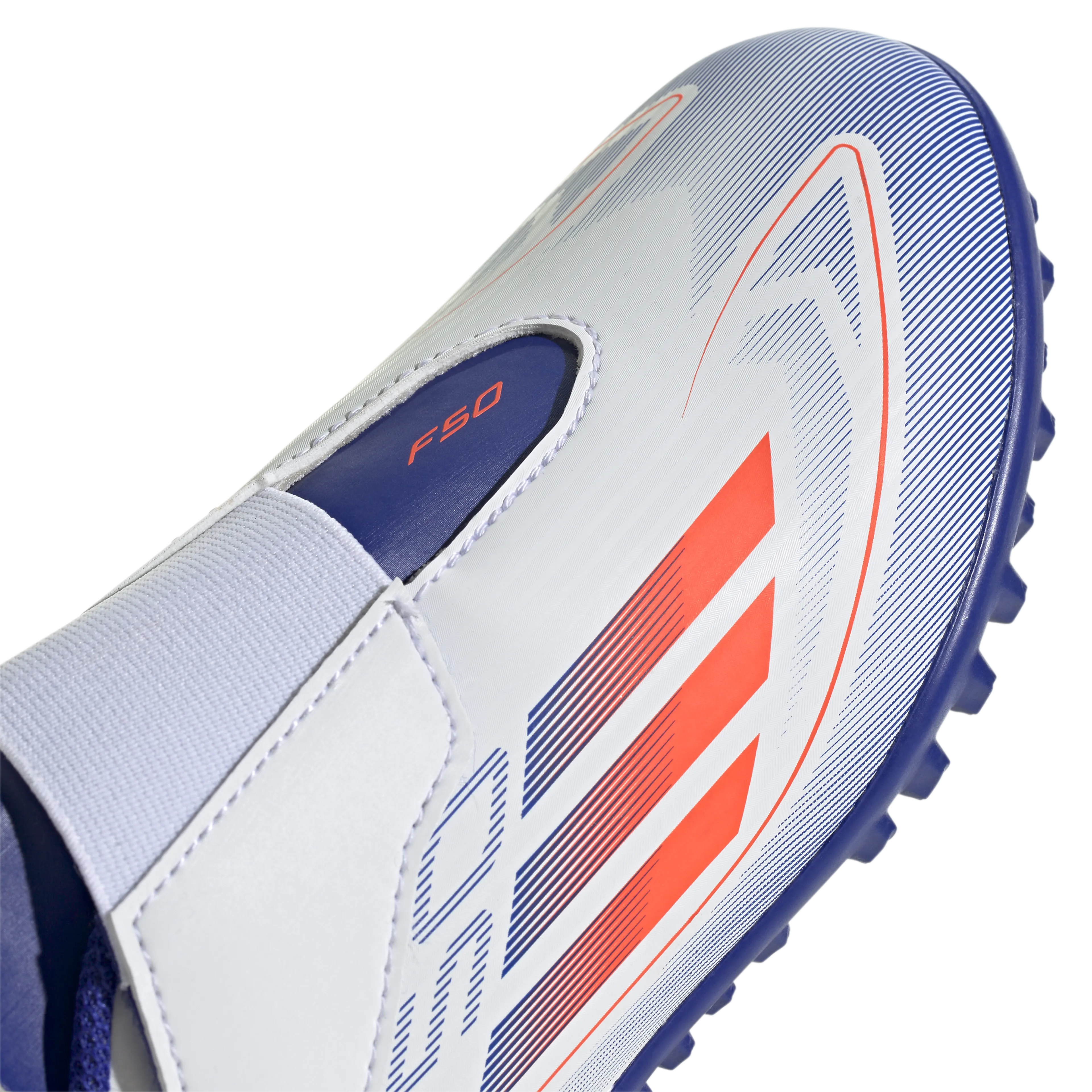 F50 Club Hook-and-Loop Turf Fotballsko kunstgress barn/junior