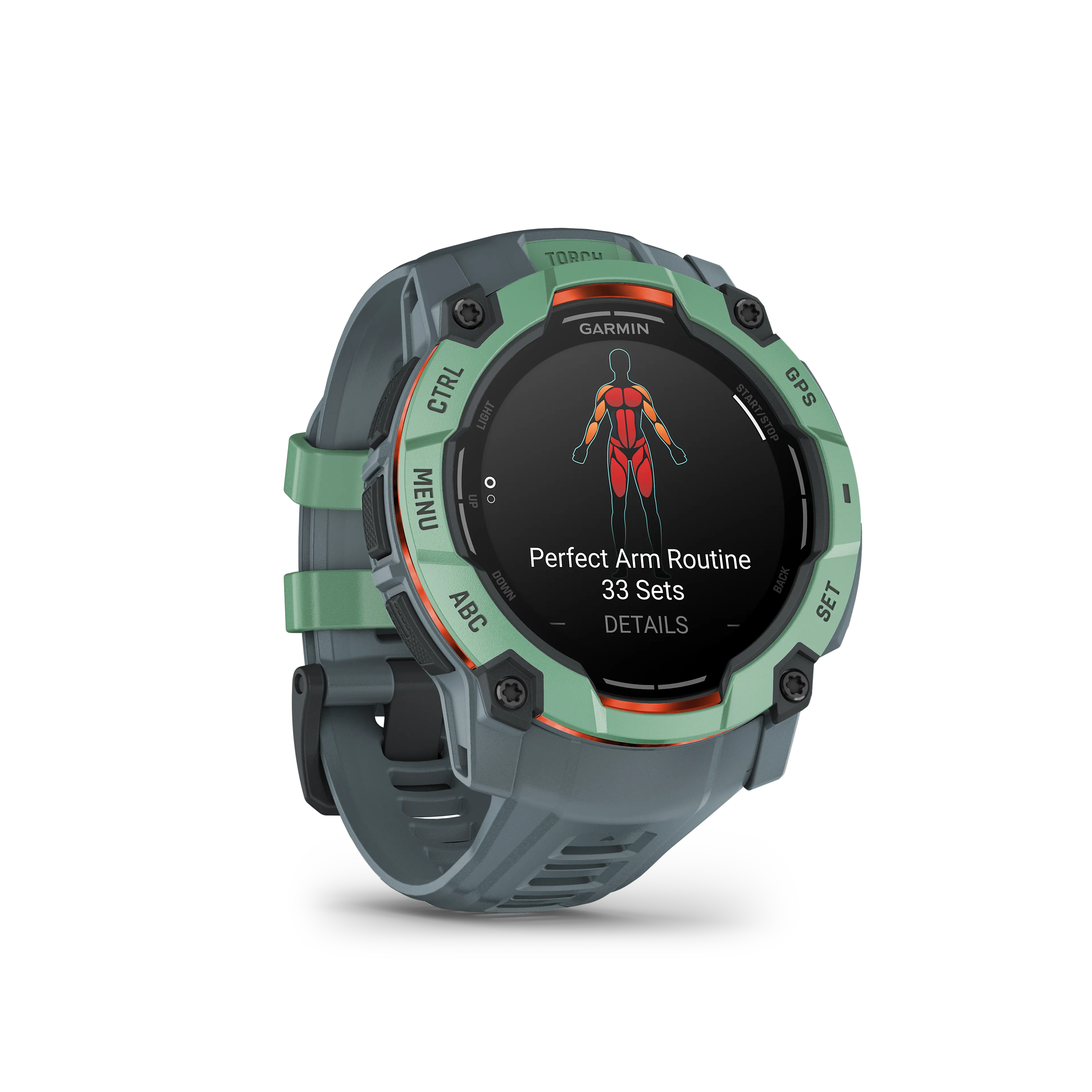 Instinct 3 - 50 mm, AMOLED, Neo Tropic Bezel with Twilight Band