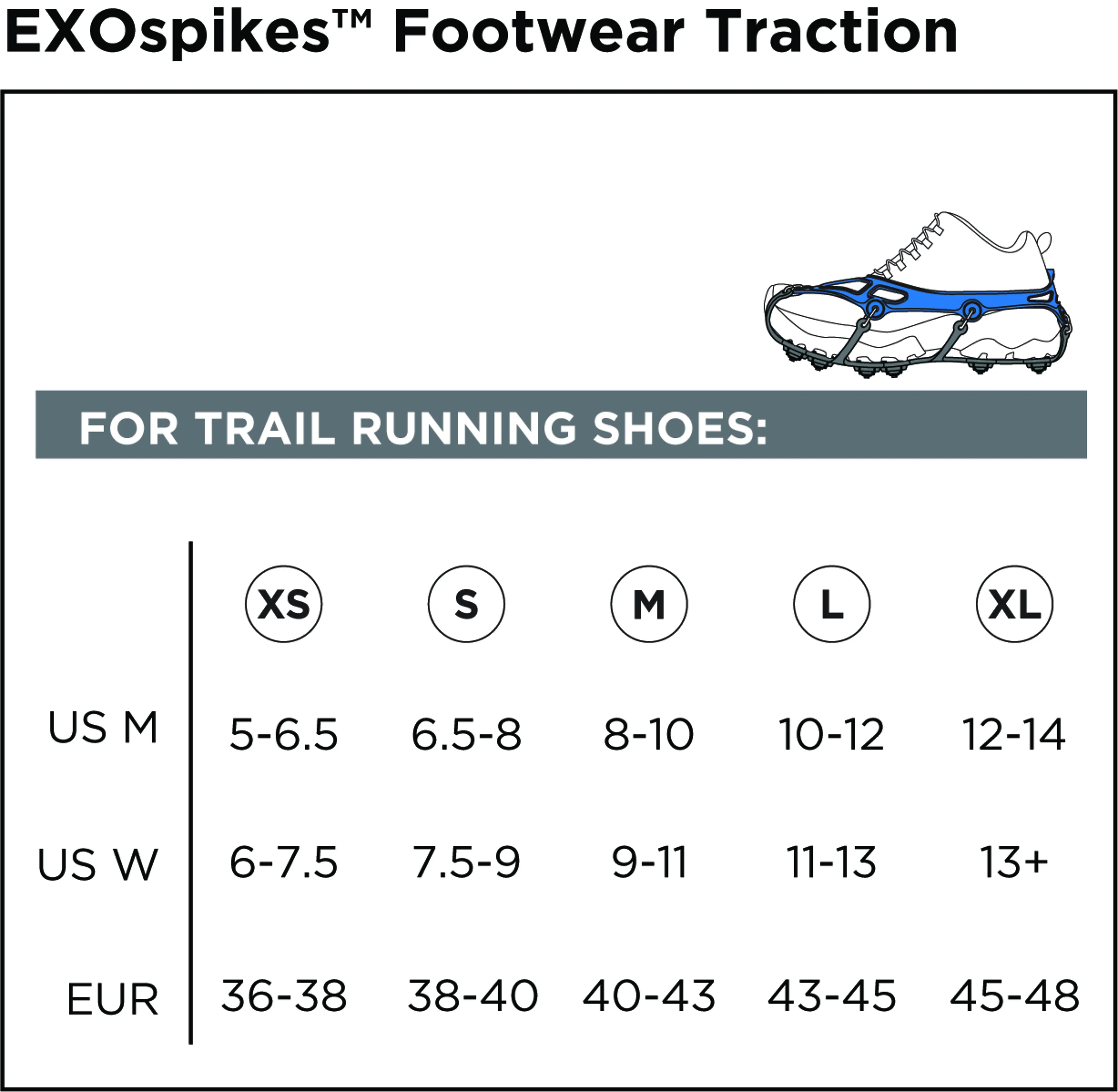 EXOspikes™ BLACK M