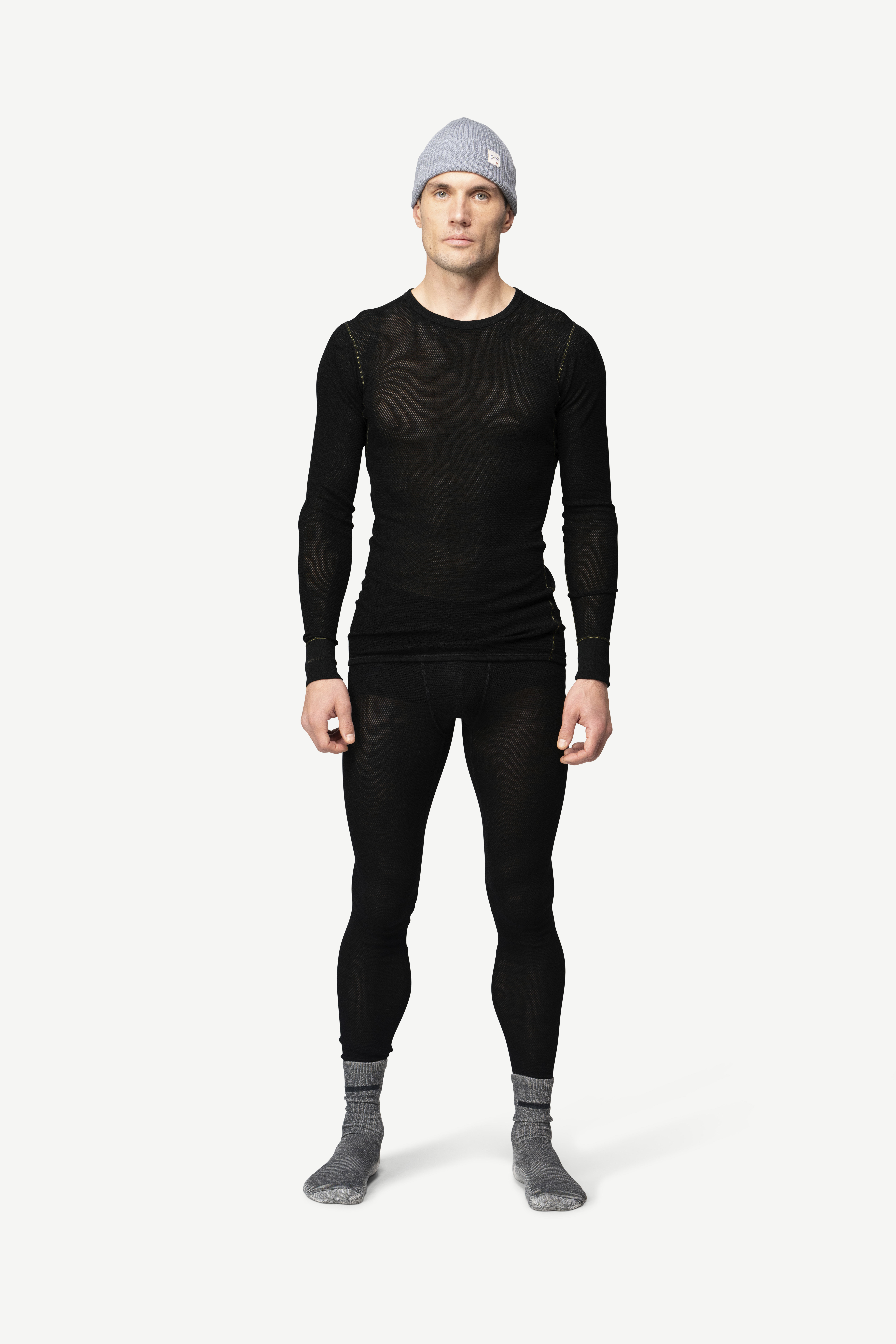 Wool Mesh ulltrøye herre