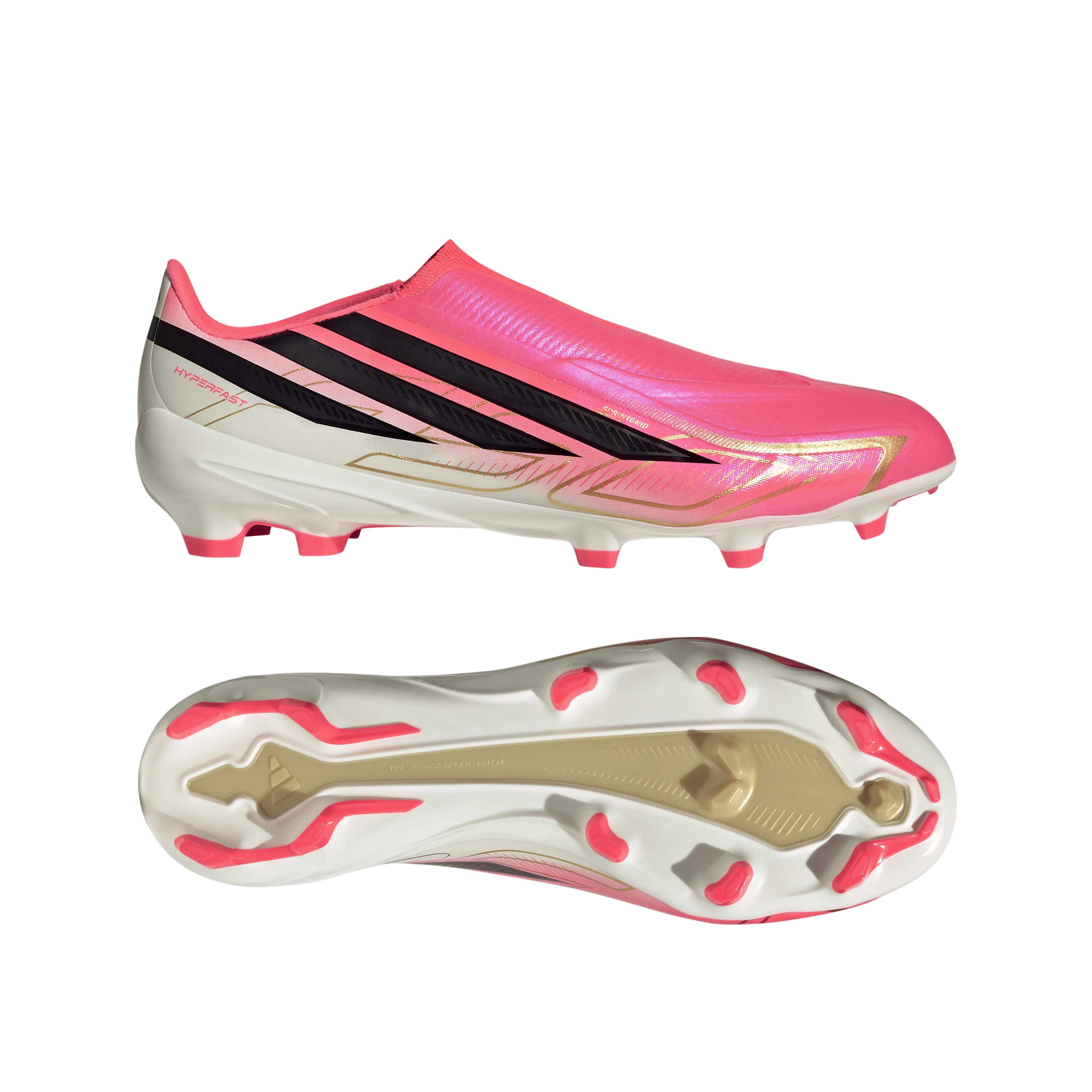 F50 HYPERFAST LEAGUE Laceless Firm Ground Fotballsko Gress