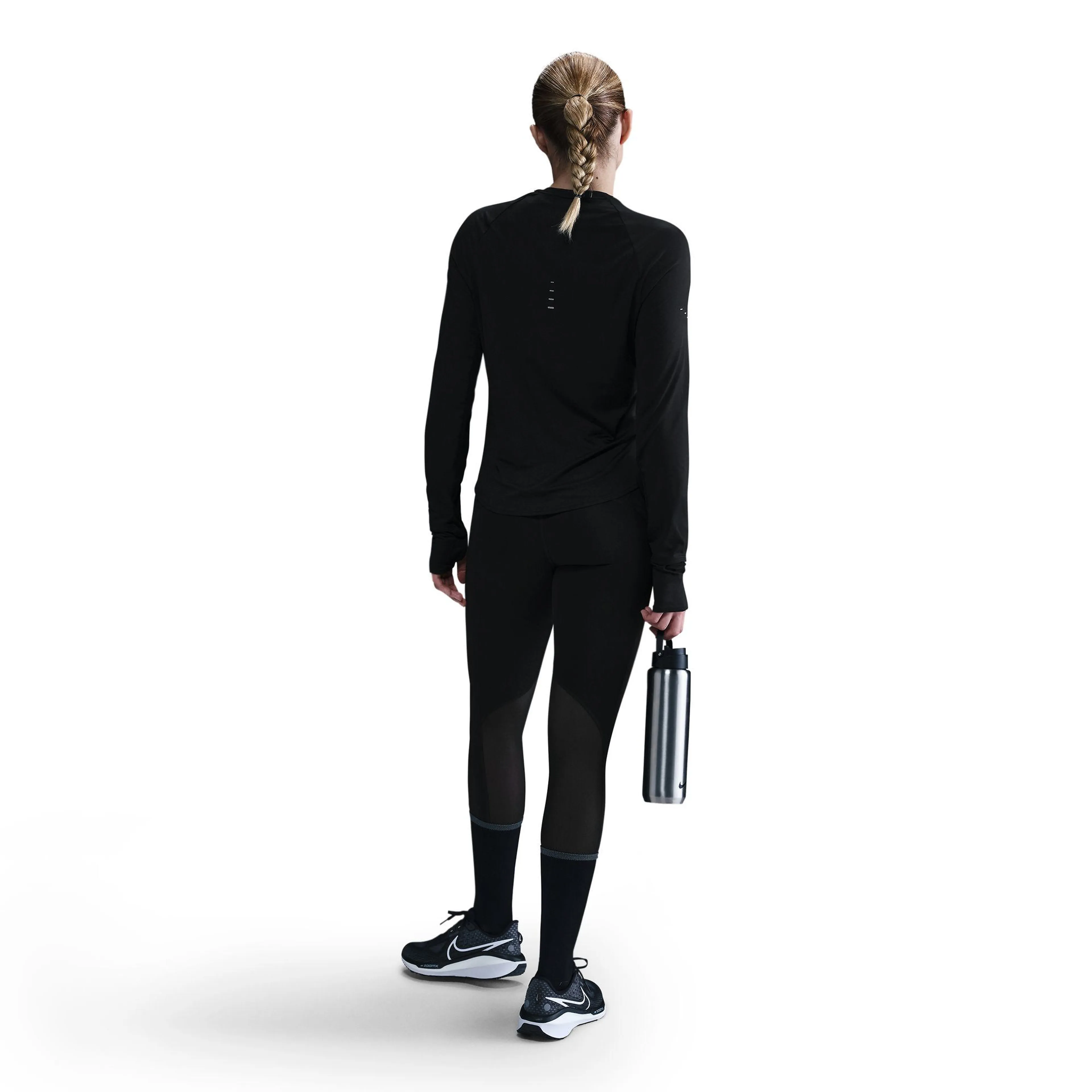 Swift Women's Dri-FIT UV Long-Sleeve Crew-Neck Running Top
