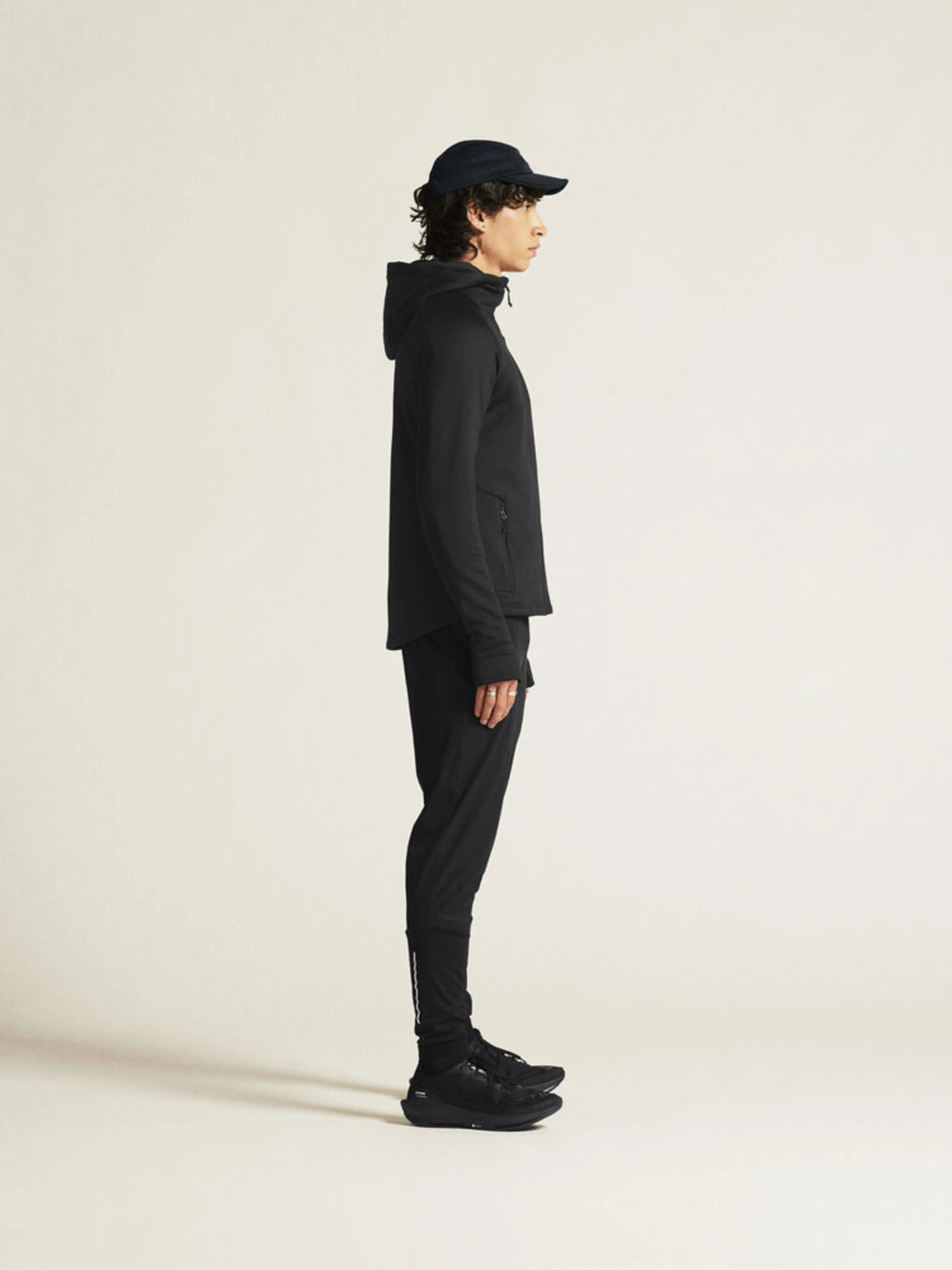 Adv Explore Power Fleece Hood Jkt M