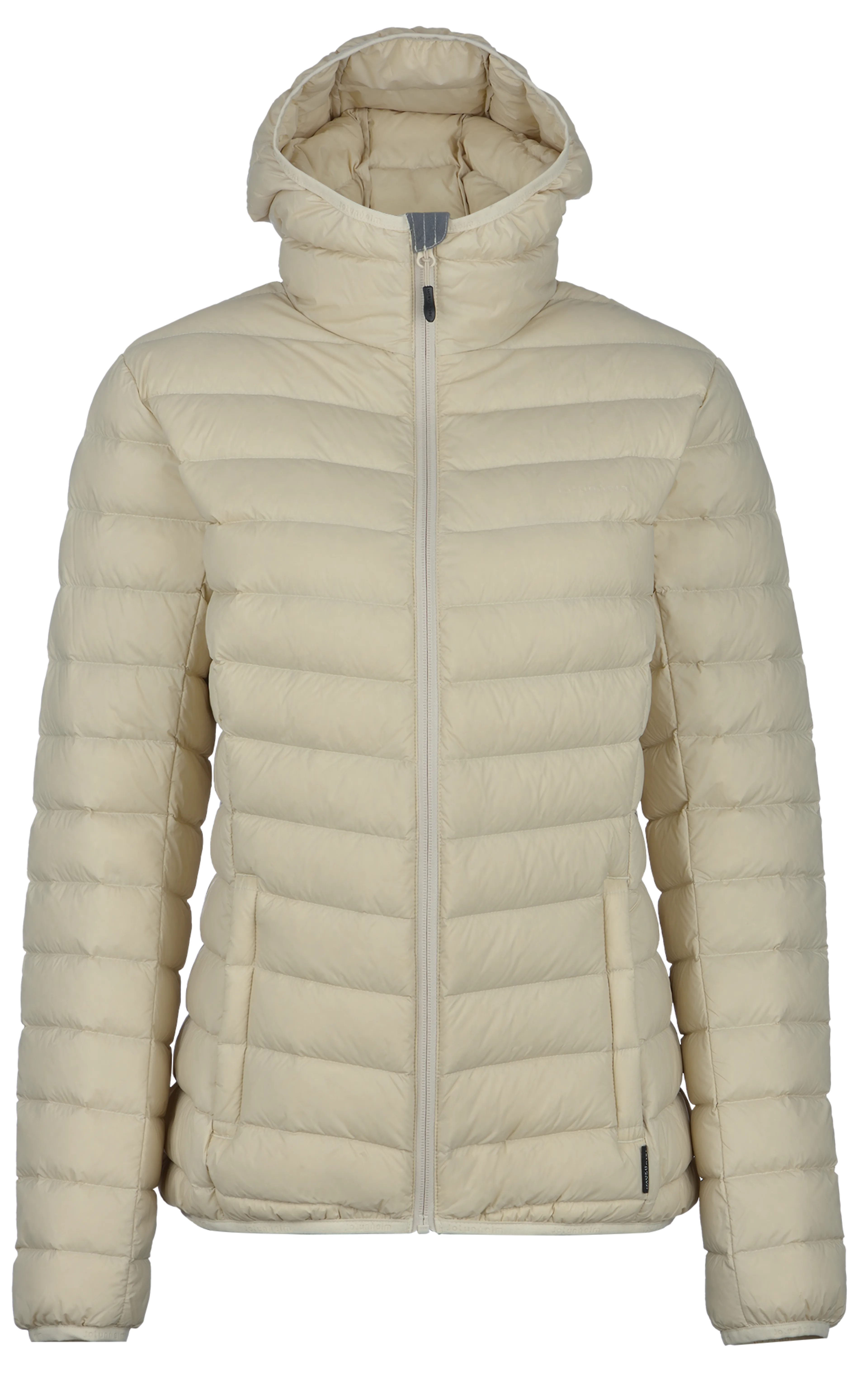 Blåhø dunjakke dame