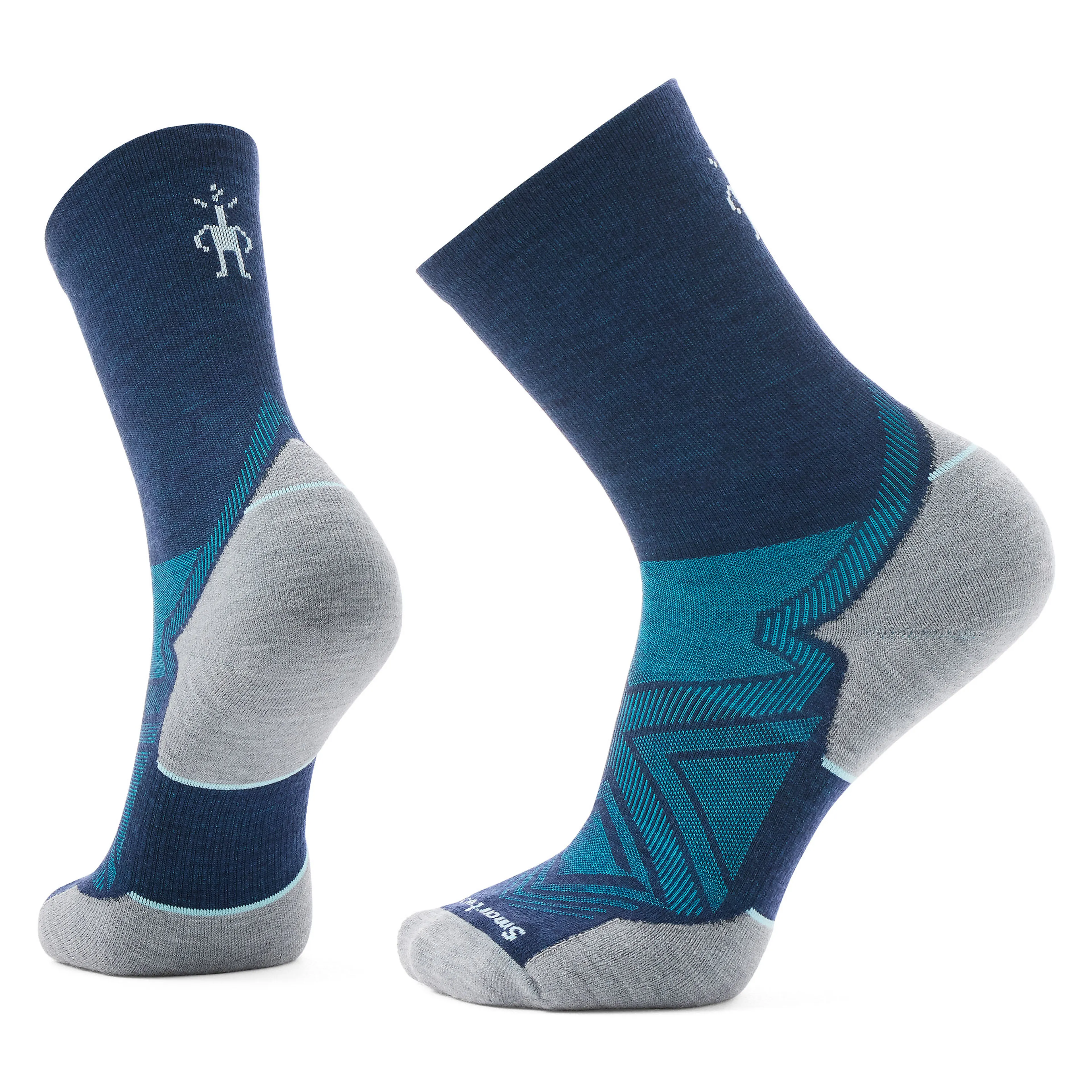 Run Targeted Cushion Mid Crew Socks