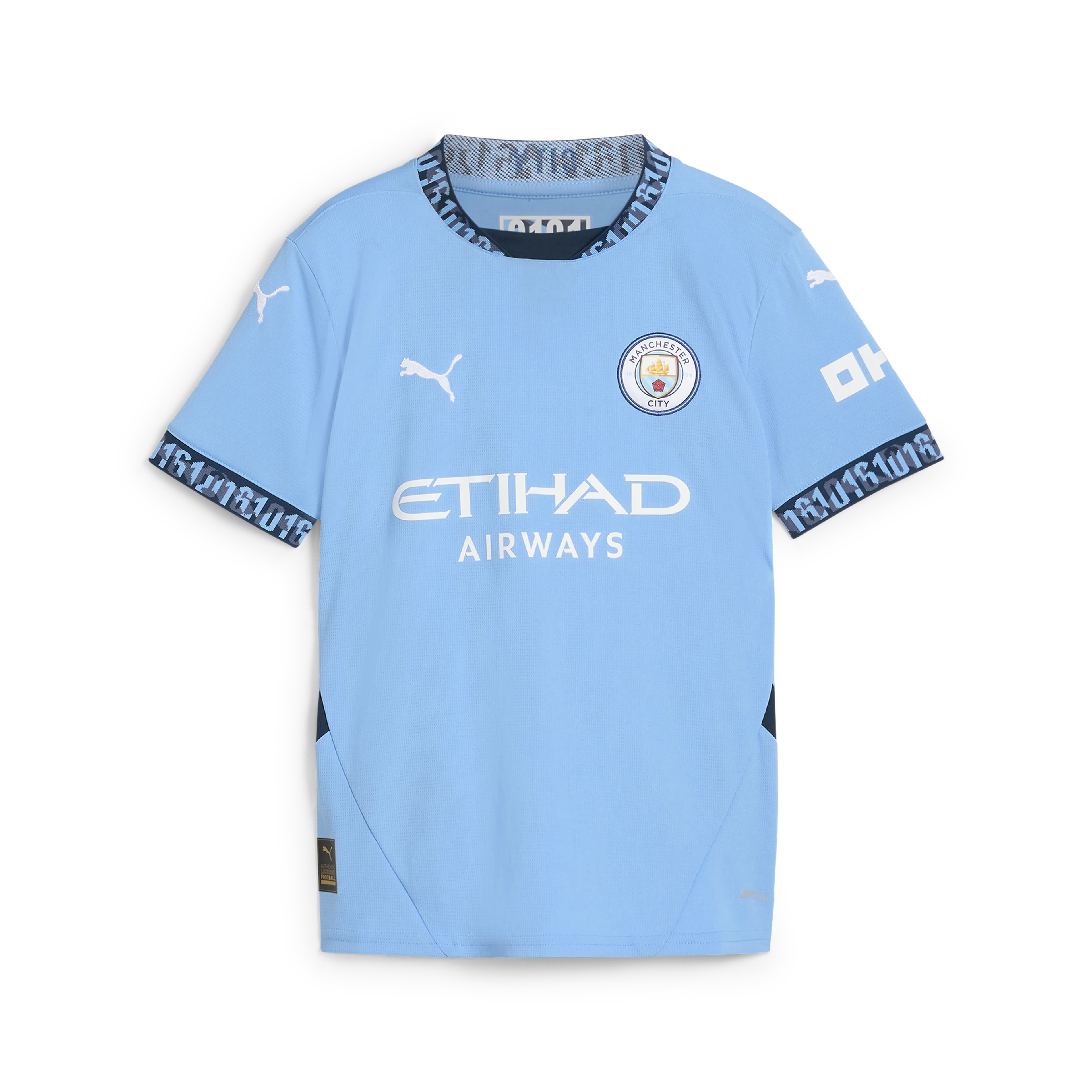 MCFC Home Jersey Replica Jr
