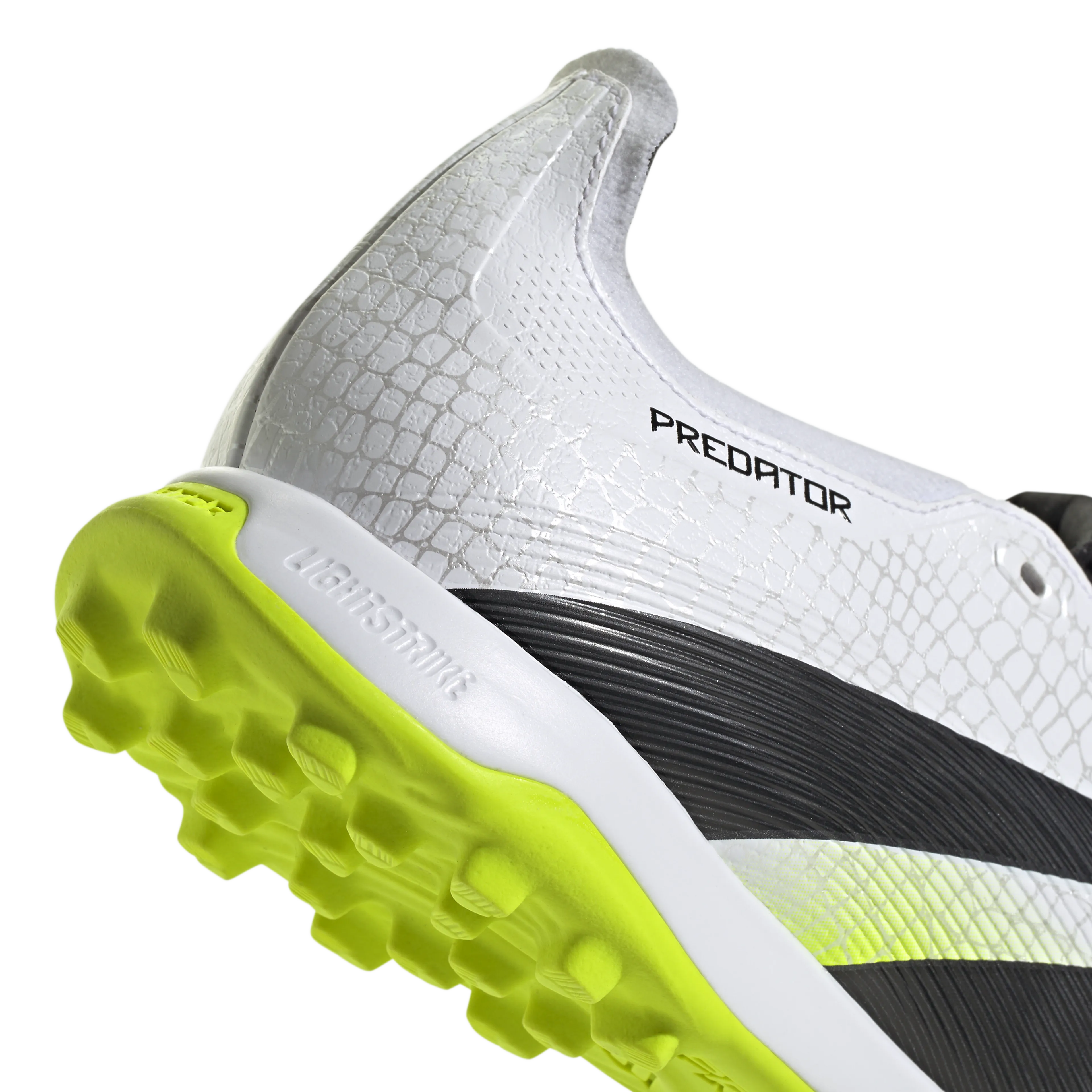 Predator League Fold-Over Tongue Turf Fotballsko Grus/Kunstgress