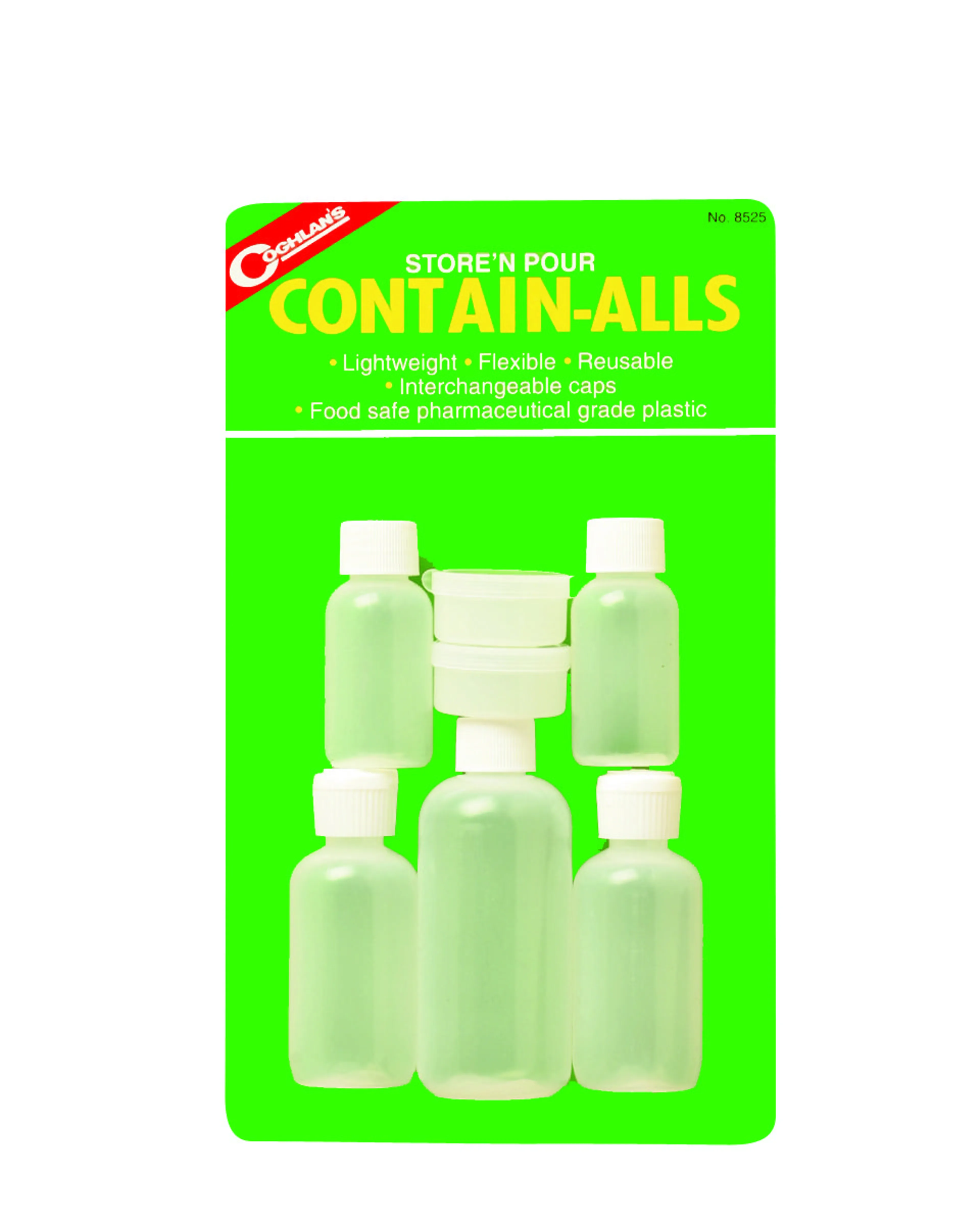 Beholdere til reise 7 deler