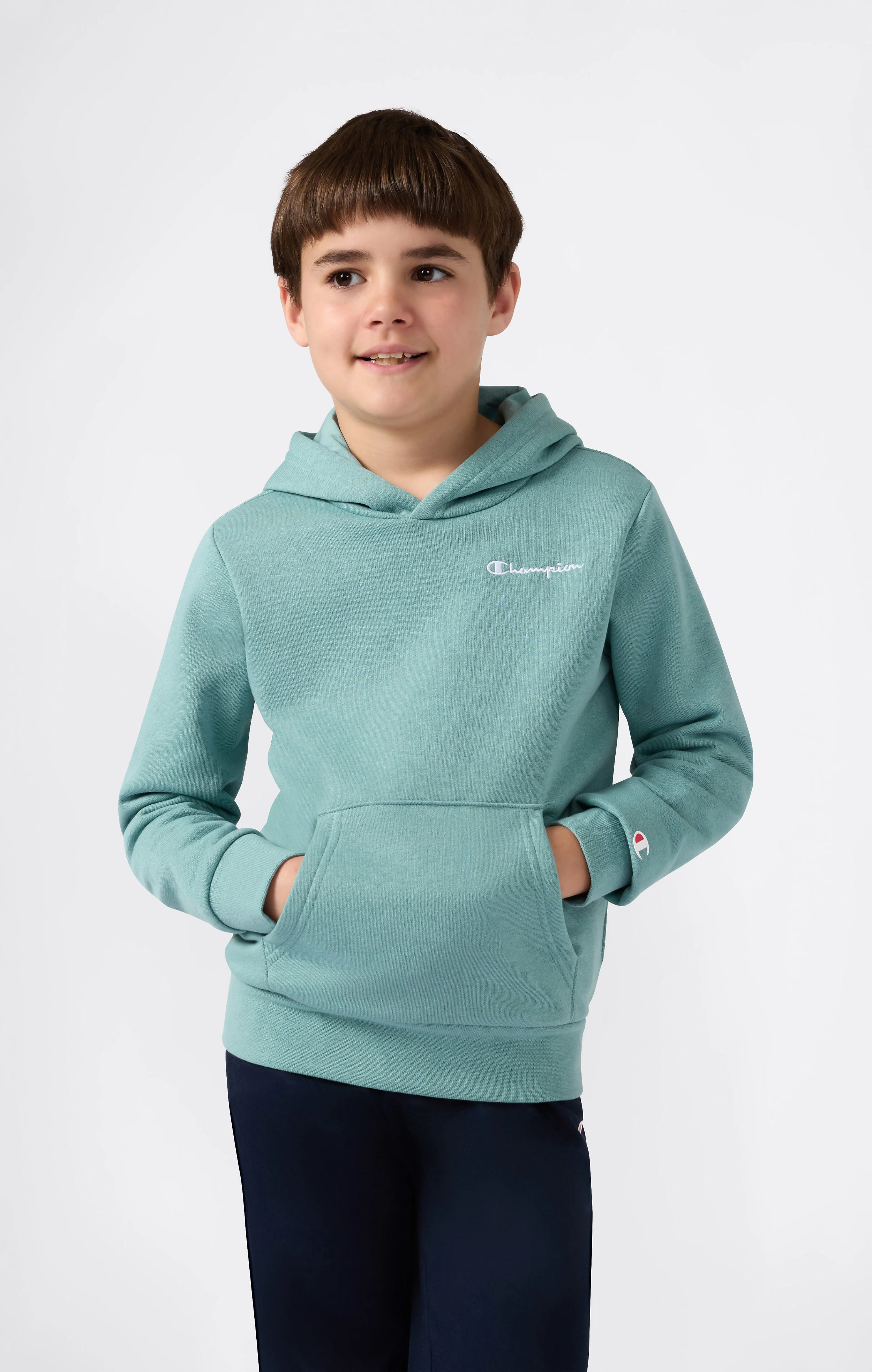 Hooded Sweatshirt small contrast logo junior