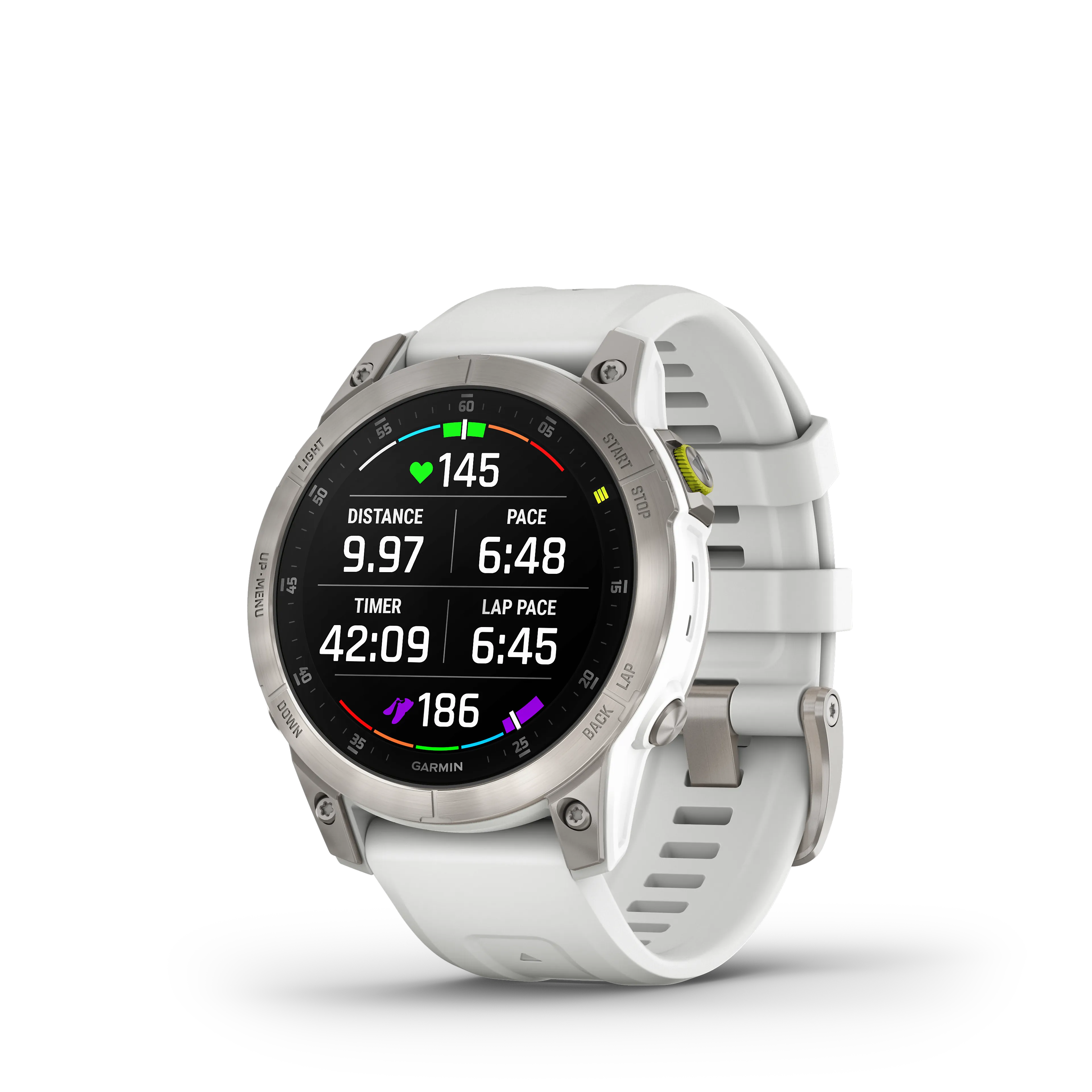 epix Sapphire White – AMOLED Smartwatch