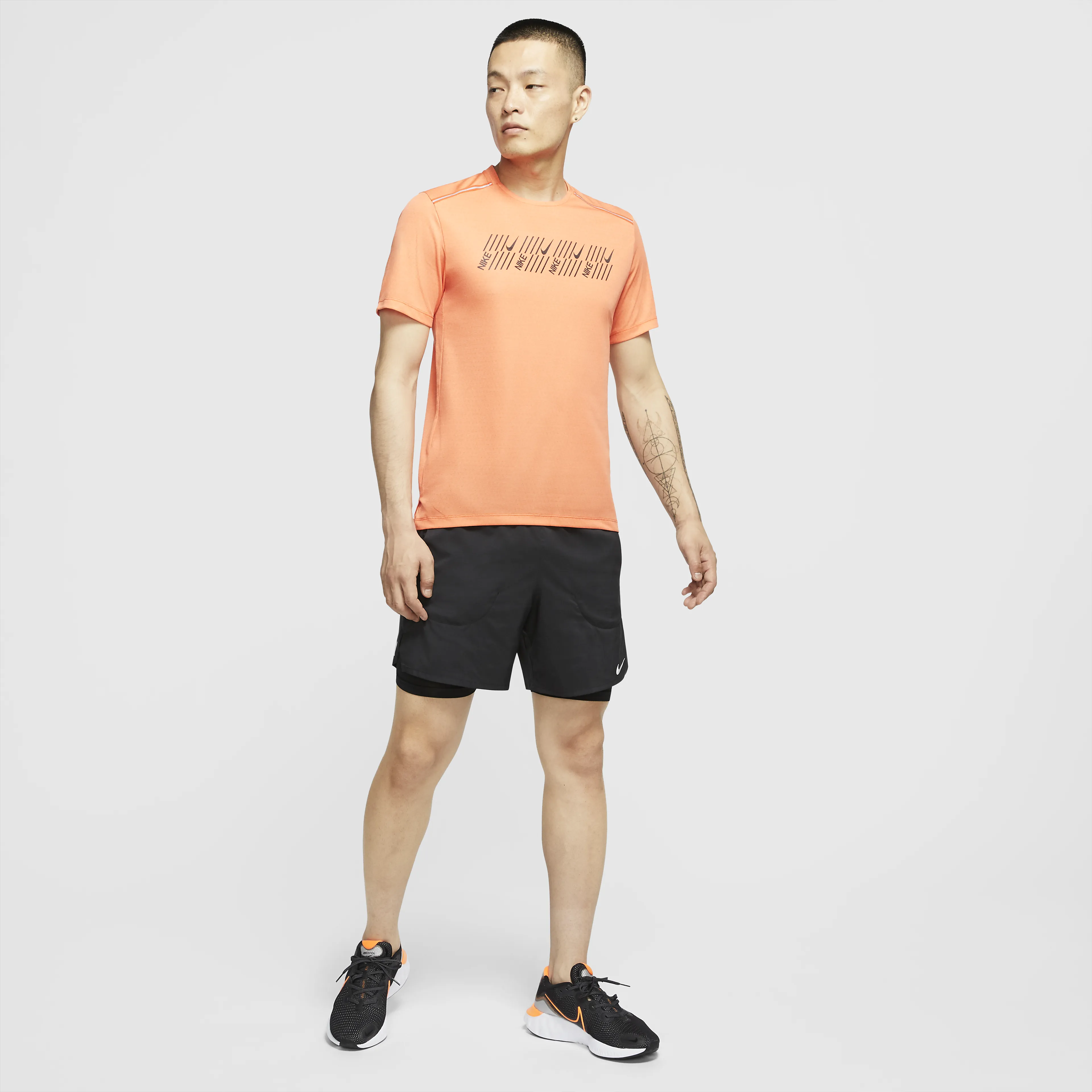 Flex Stride 7" 2-i-1 løpeshorts herre