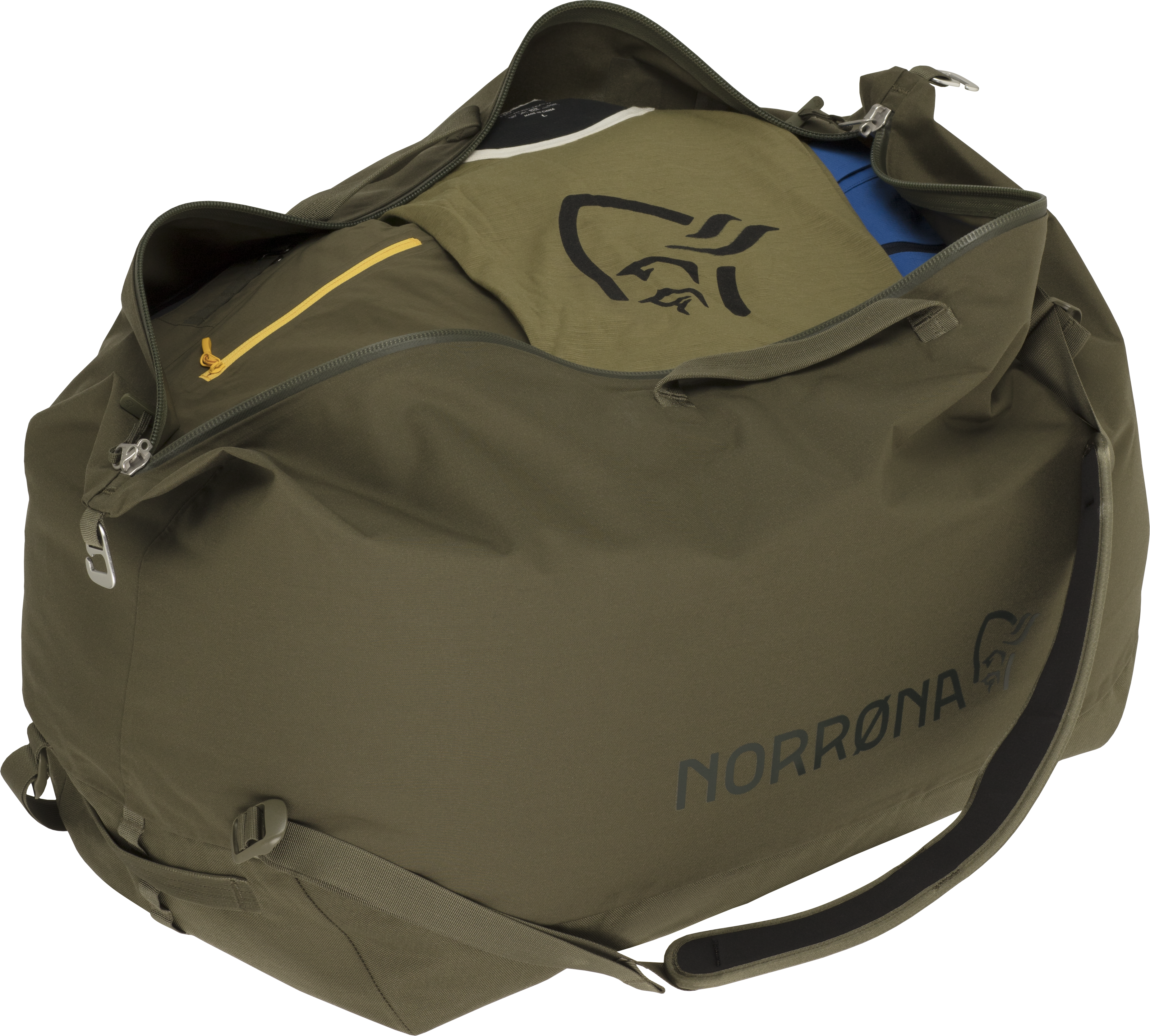 NORRØNA Norrøna 90L Duffel Bag Olive Night Unisex | Sport1.no