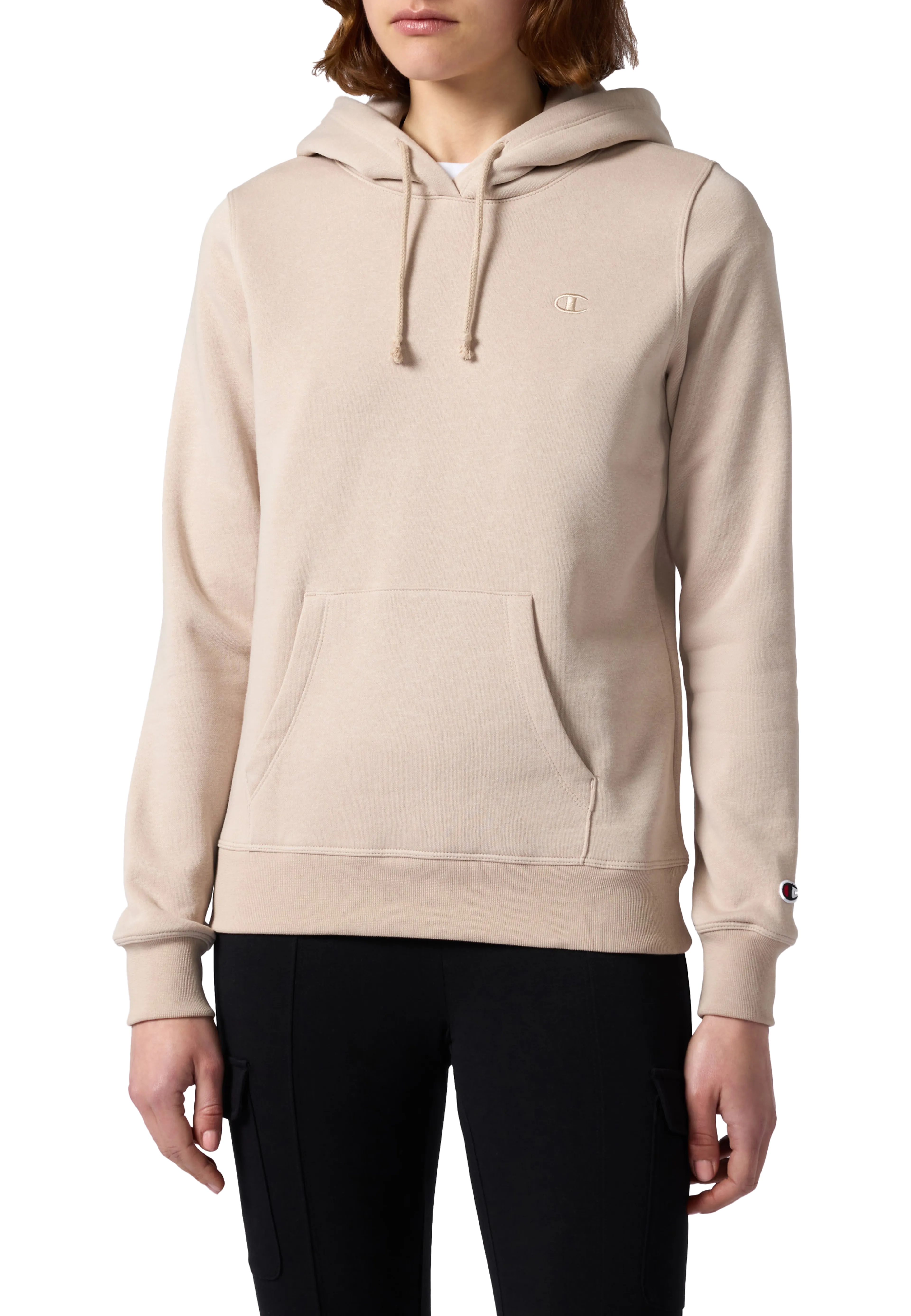 Hooded Sweatshirt tonal logo womens