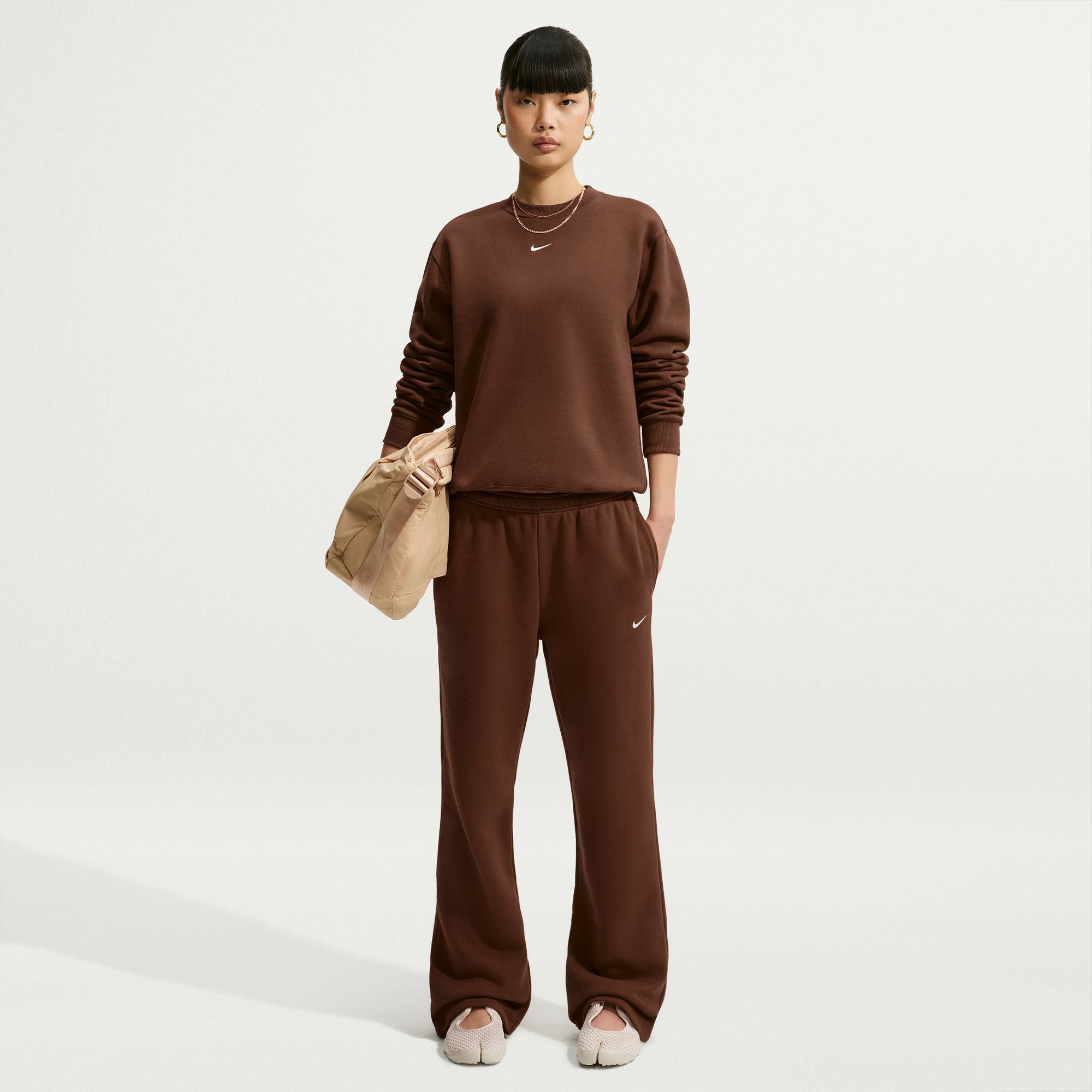  Studio Fleece Medium Weight Women's Mid-Rise Open-Hem Pants