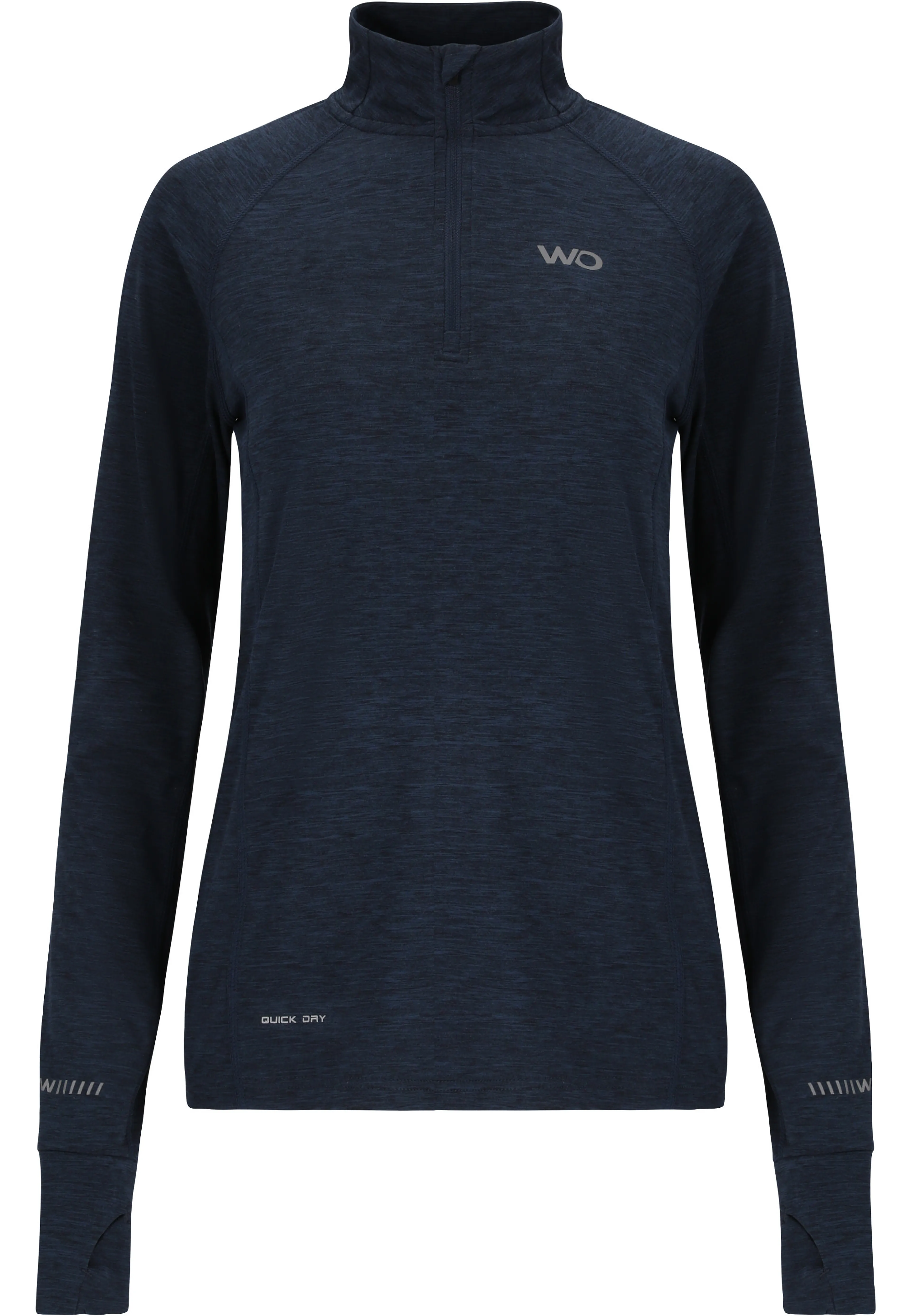 Wolling Melange Performance Midlayer Dame Wolling Melange Performance Midlayer Dame