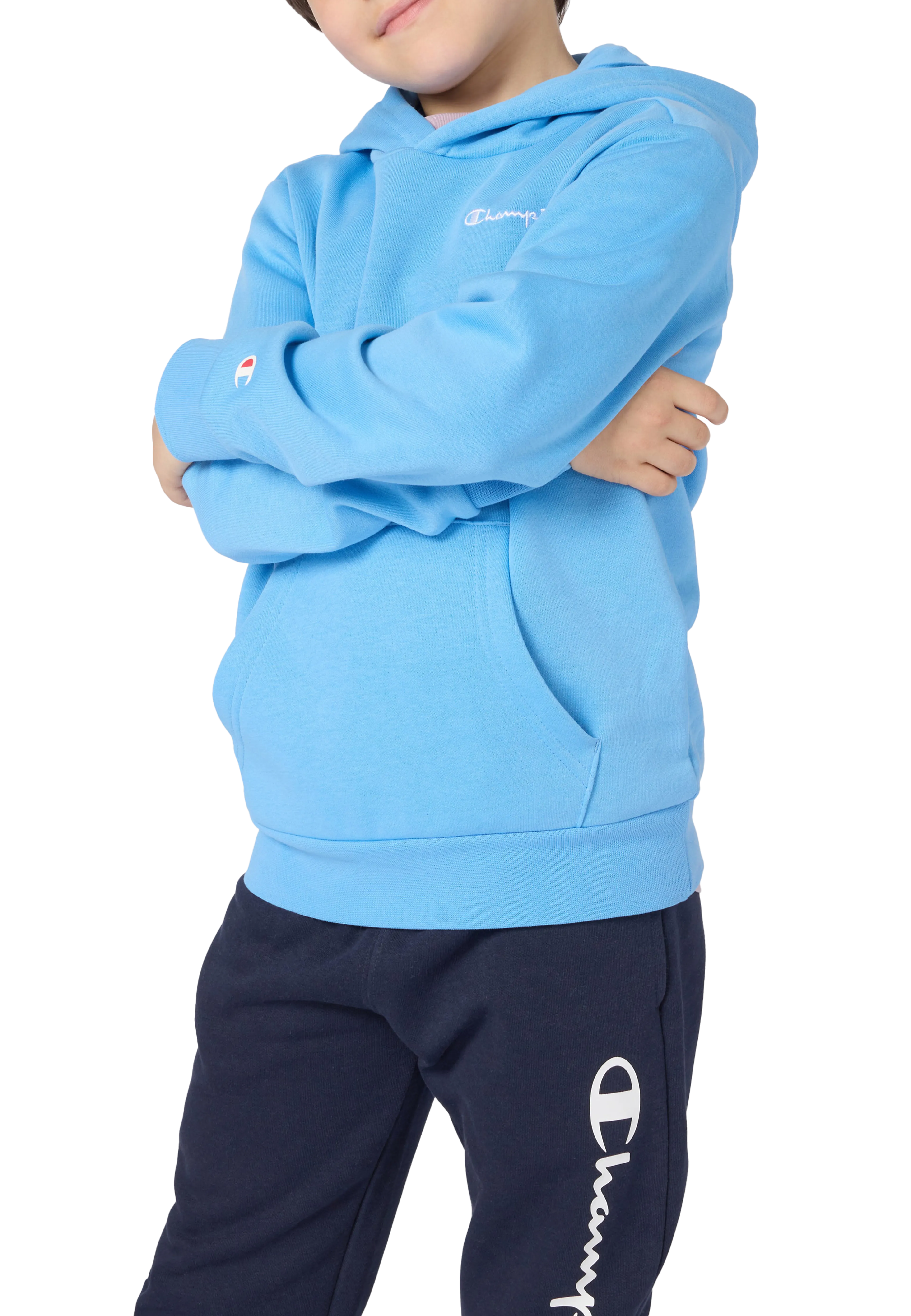 Hooded Sweatshirt small contrast logo junior