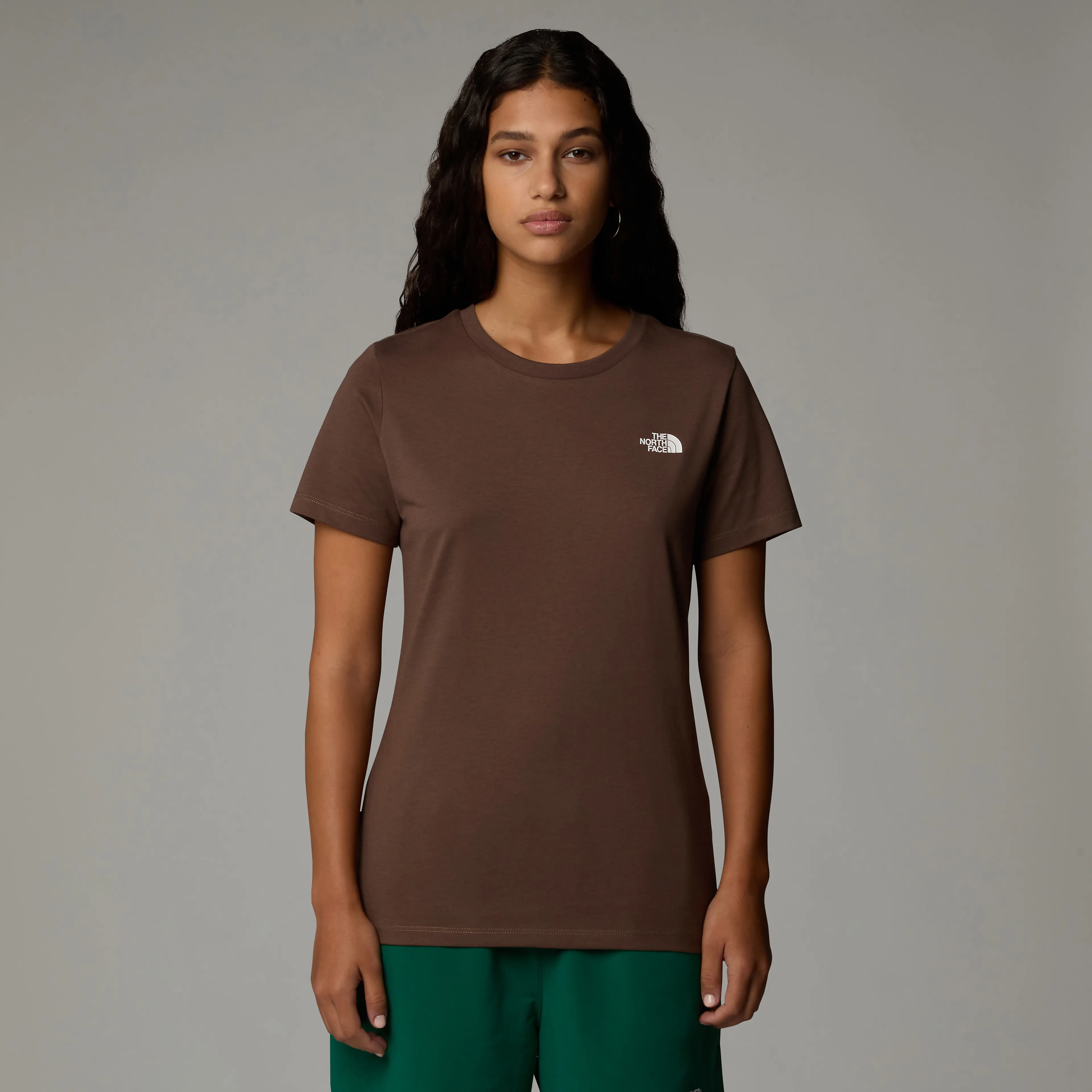 W S/S SIMPLE DOME TEE