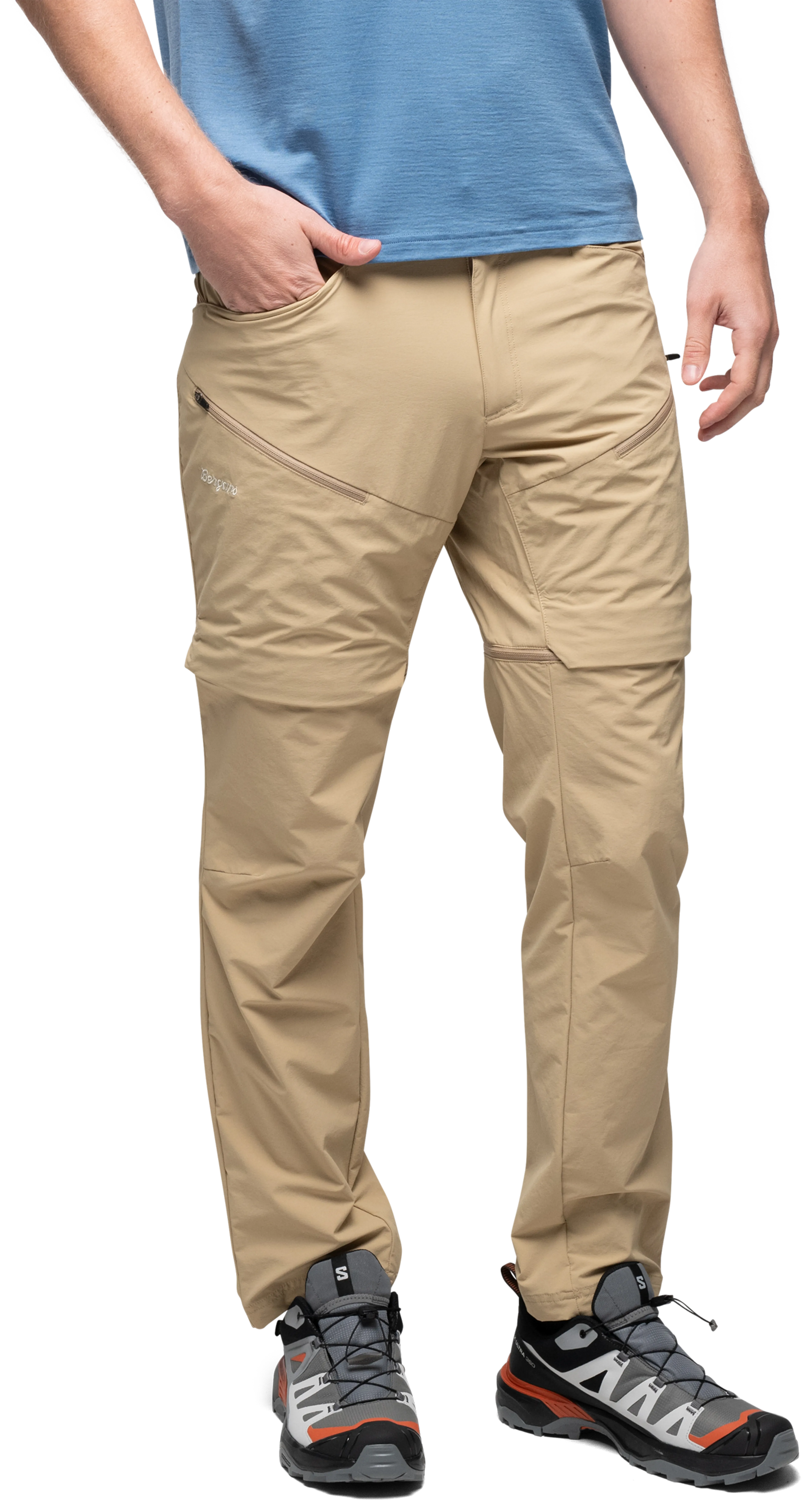 Convertible Zip-Off Softshell Pants Men