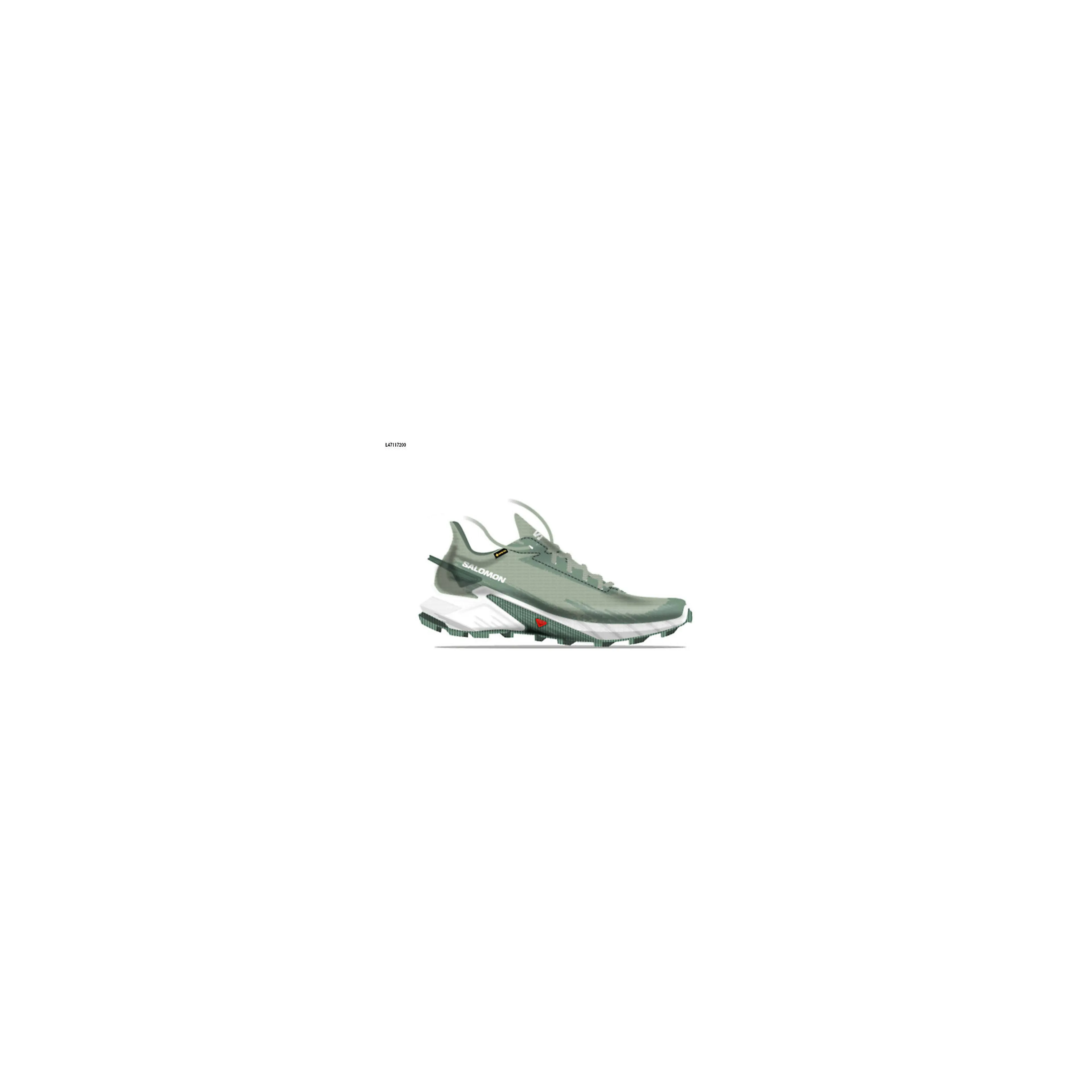 Alphacross 4 Gore-Tex terrengløpesko dame Alphacross 4 Gore-Tex terrengløpesko dame