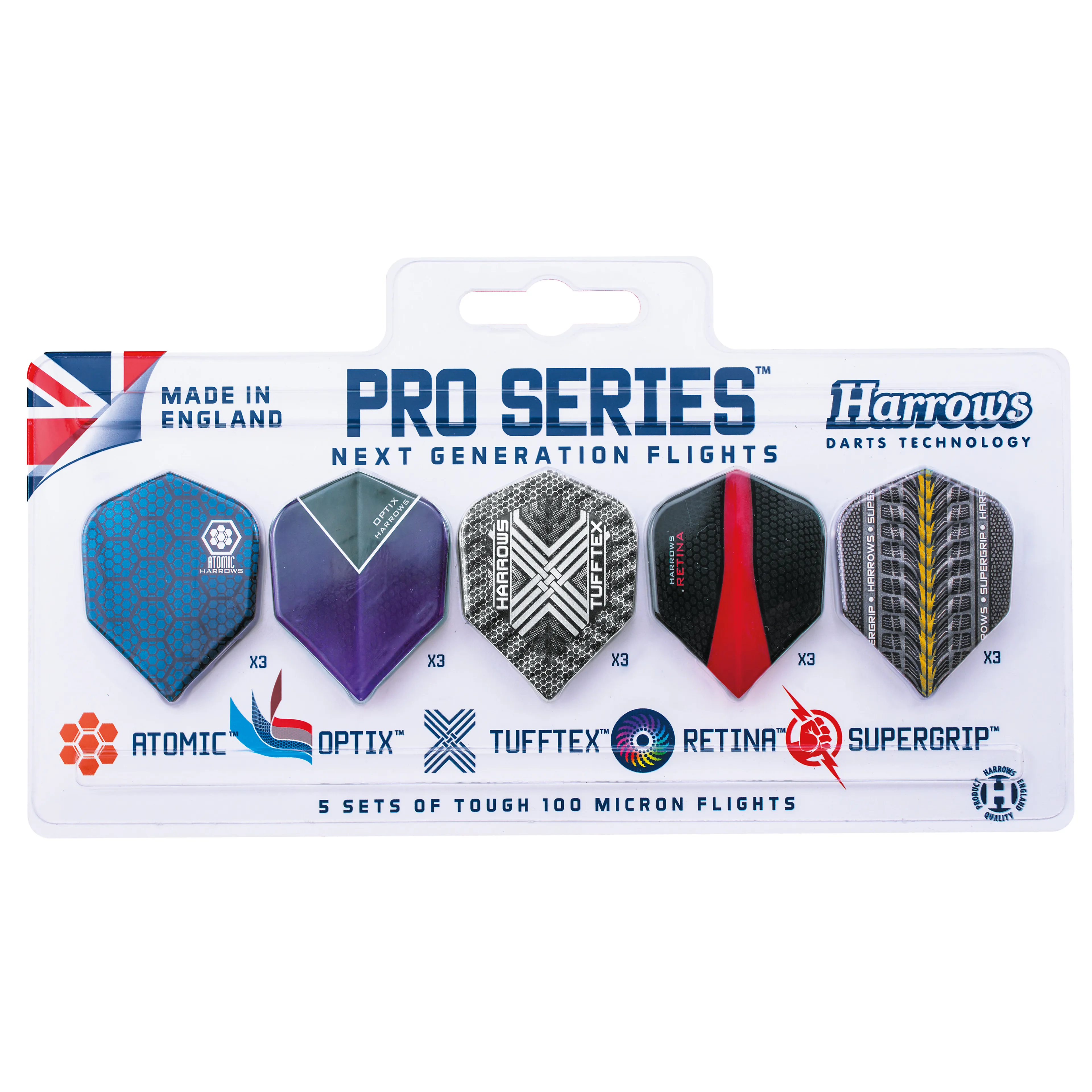 Dart Flights Pro Series 5 Sets 15 Pcs