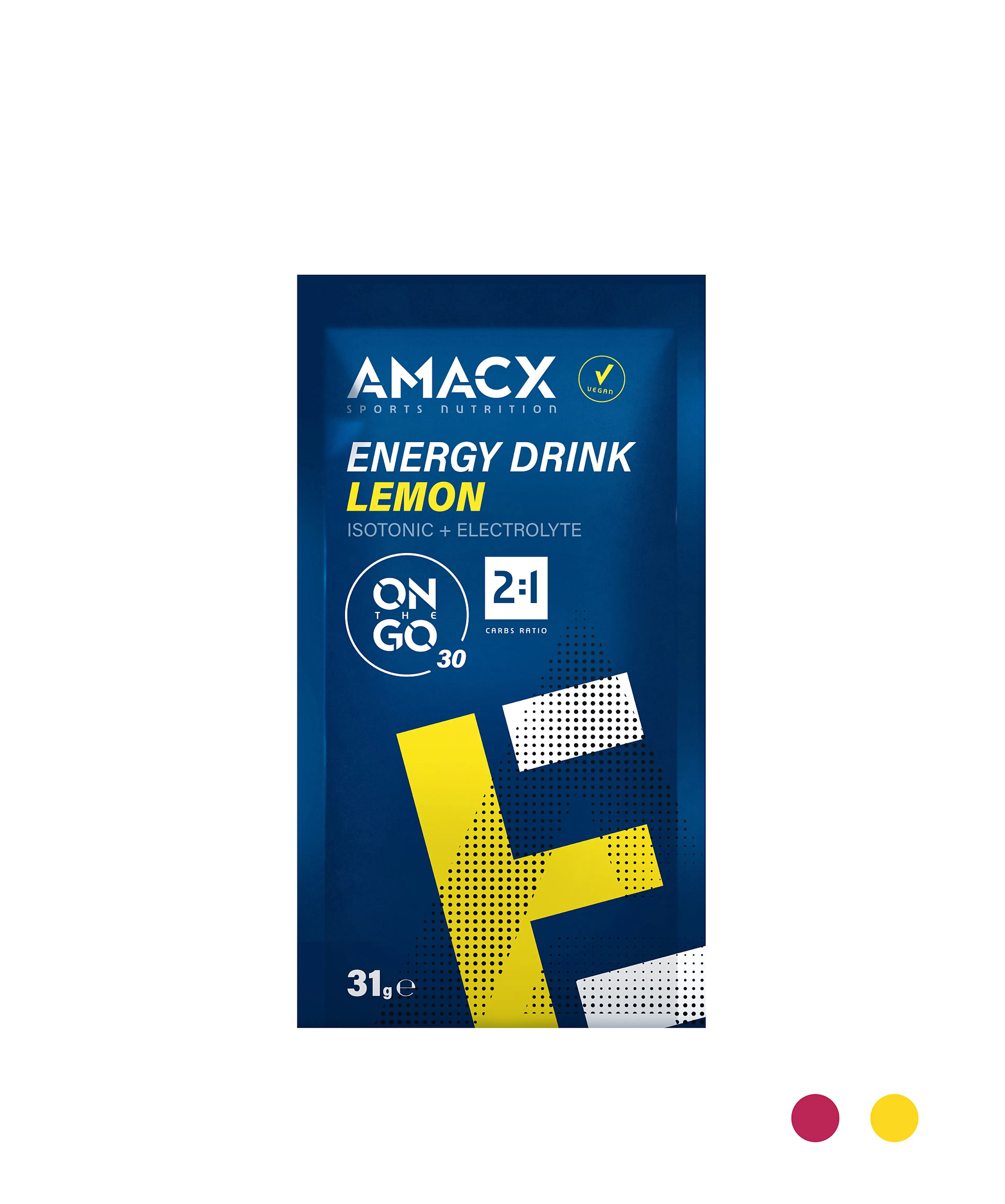 Energy Drink On The Go Lemon | 12 PK
