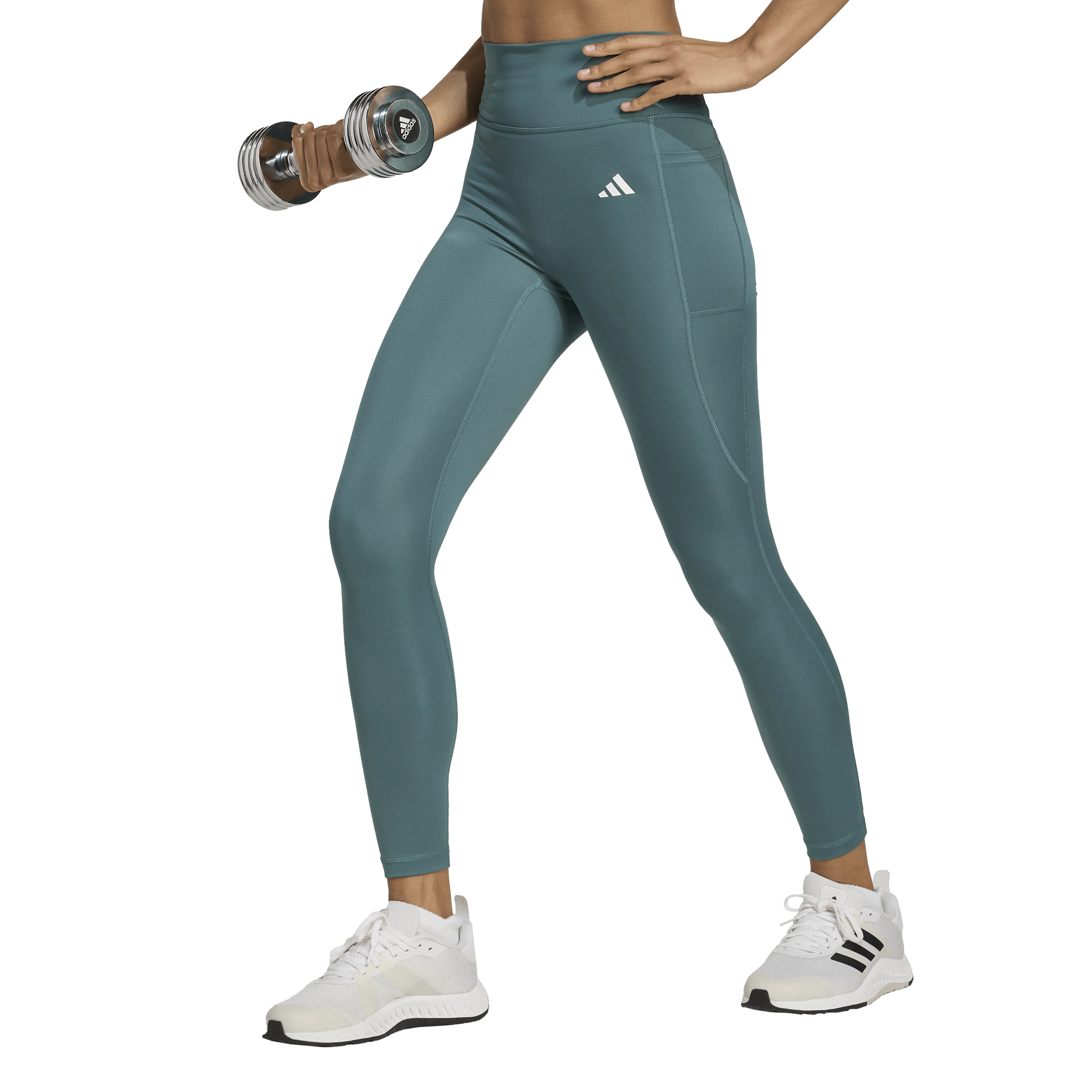Optime Essentials No Front Rise Seam 7/8 Leggings Dame