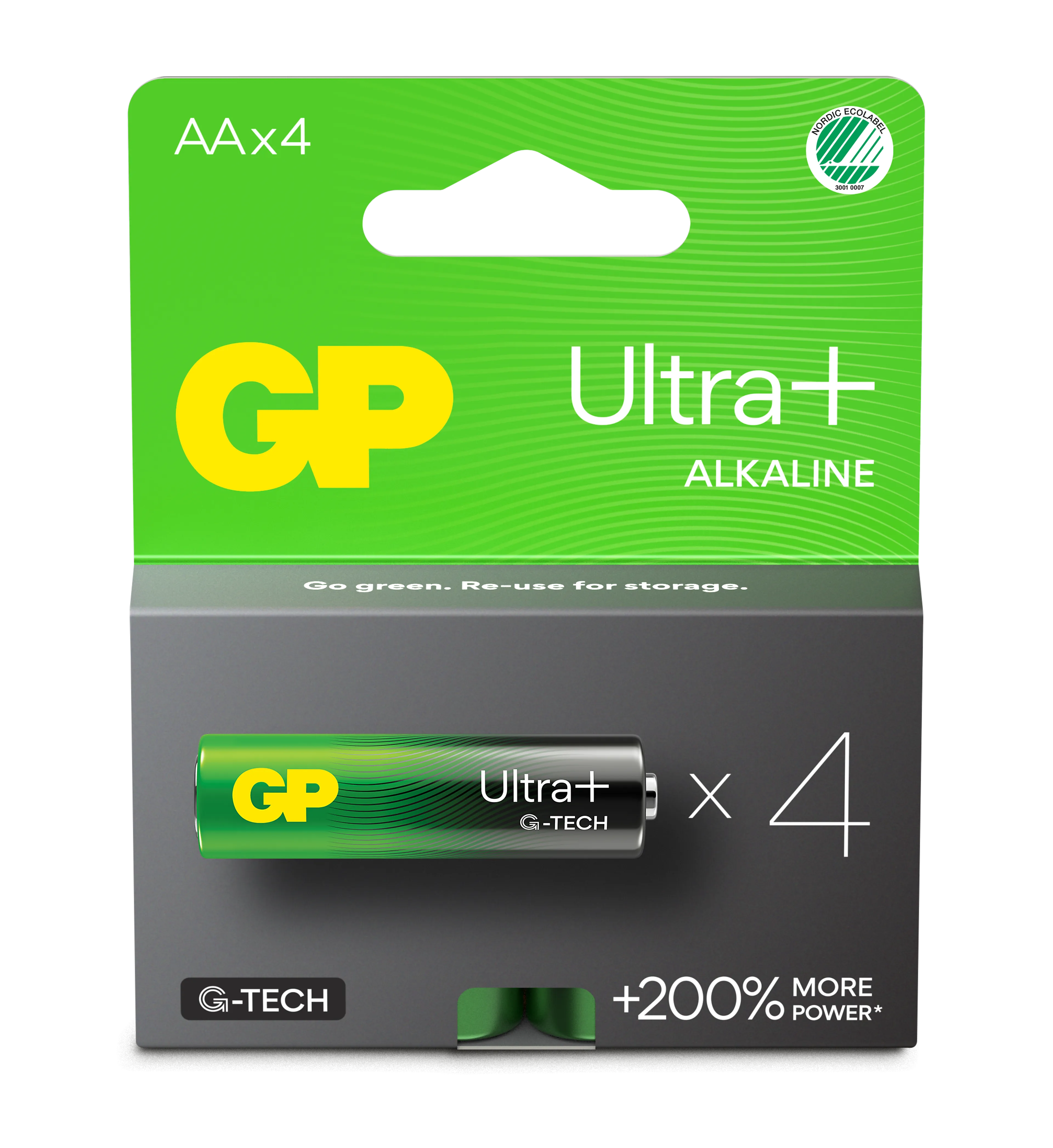 Batteri Ultra Plus AA 4pk 1,5 V