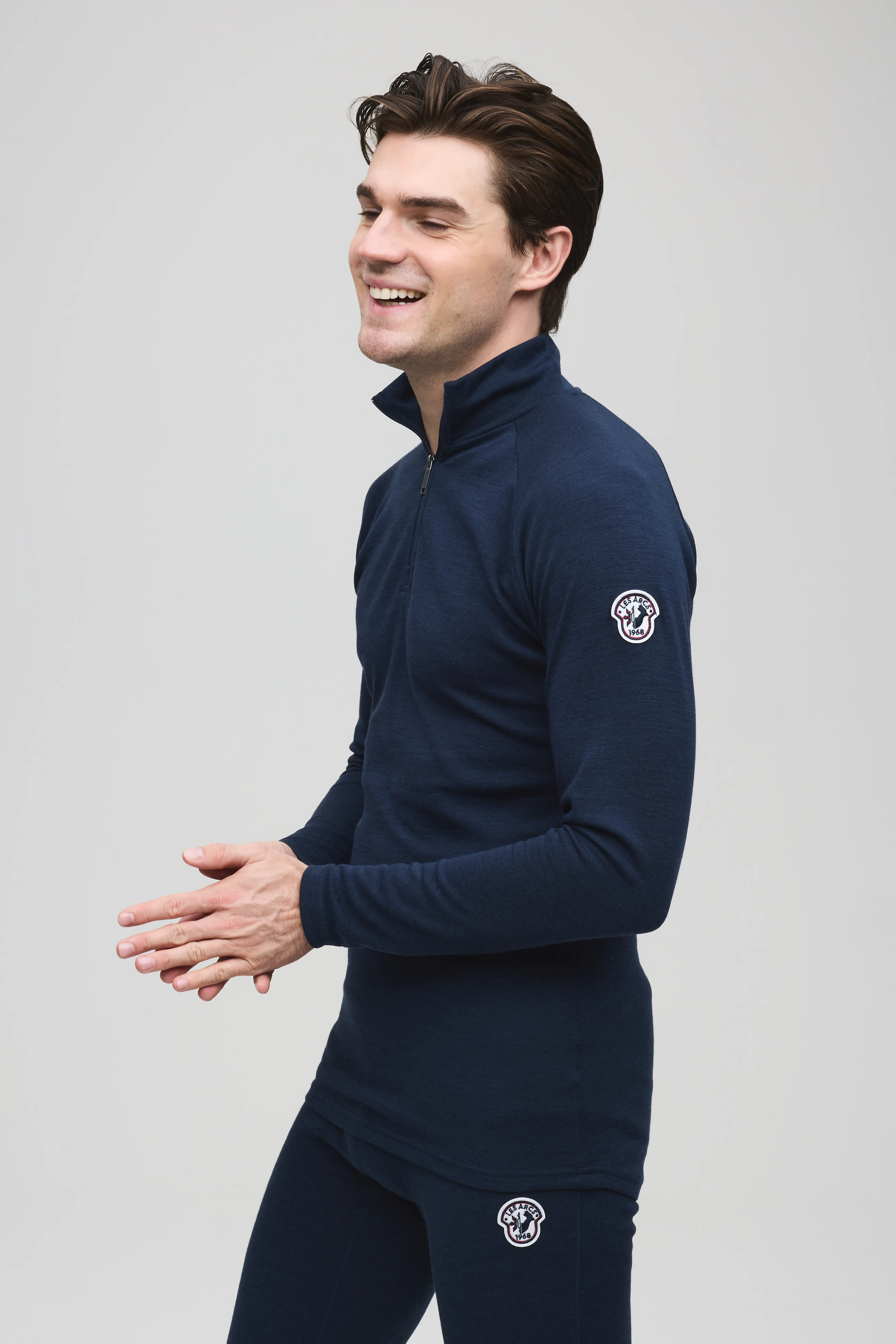 Isaac wool zipneck