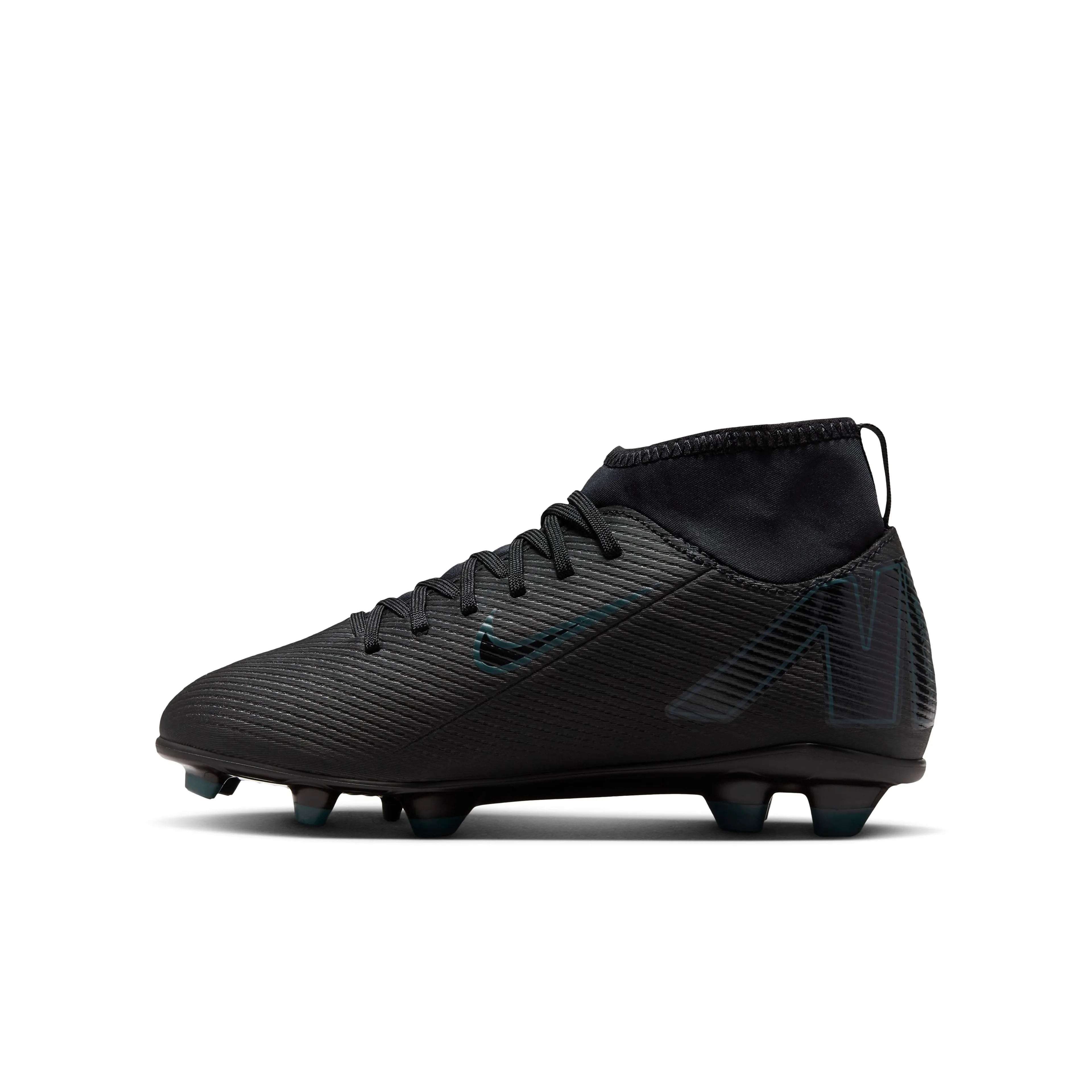 Jr. Mercurial Superfly 10 Club Little/Big Kids' Multi-Ground High-Top Fotballsko Gress/Kunstgress