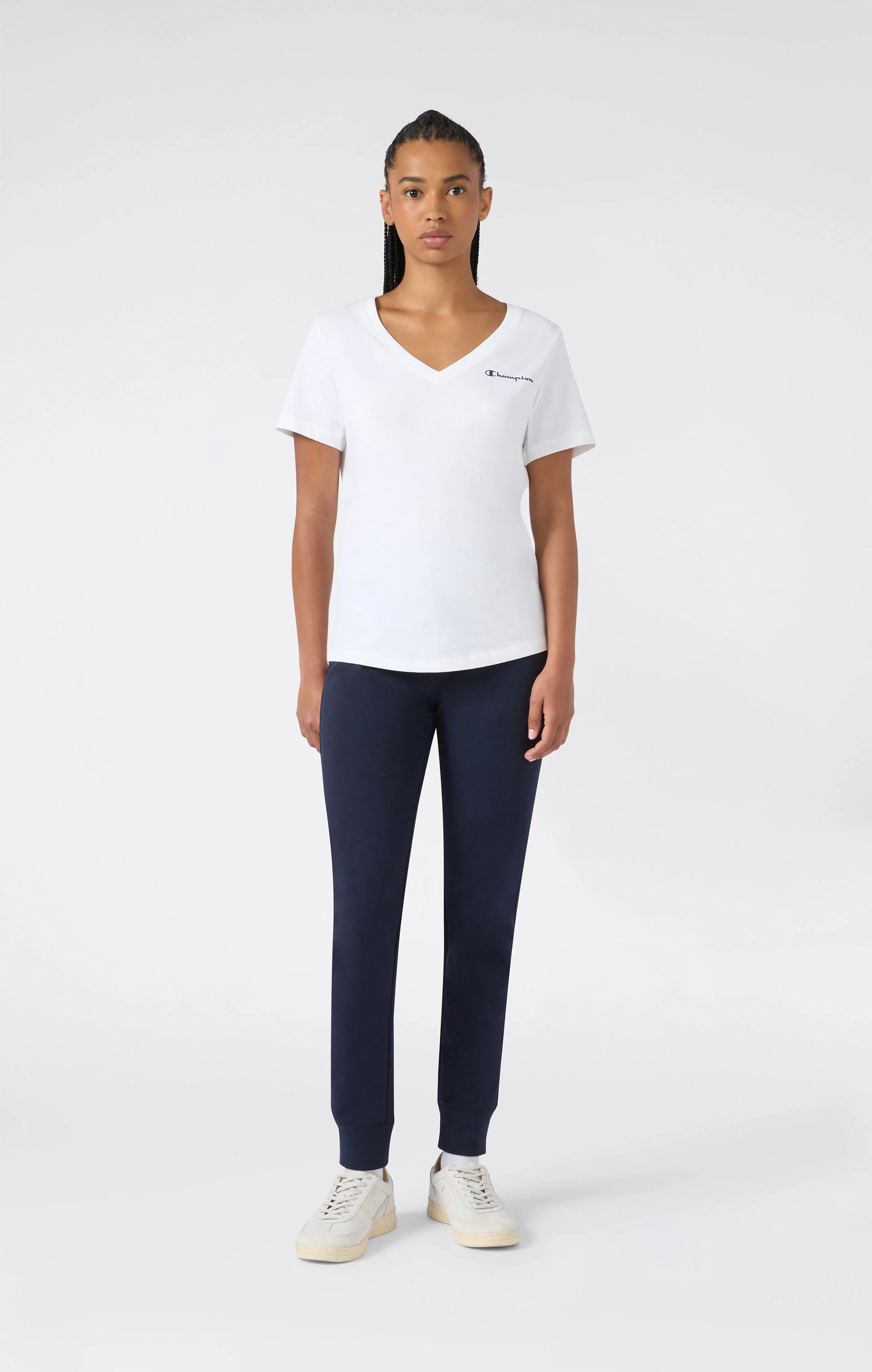C-Logo Authentic Pants Rib Cuff Pants
