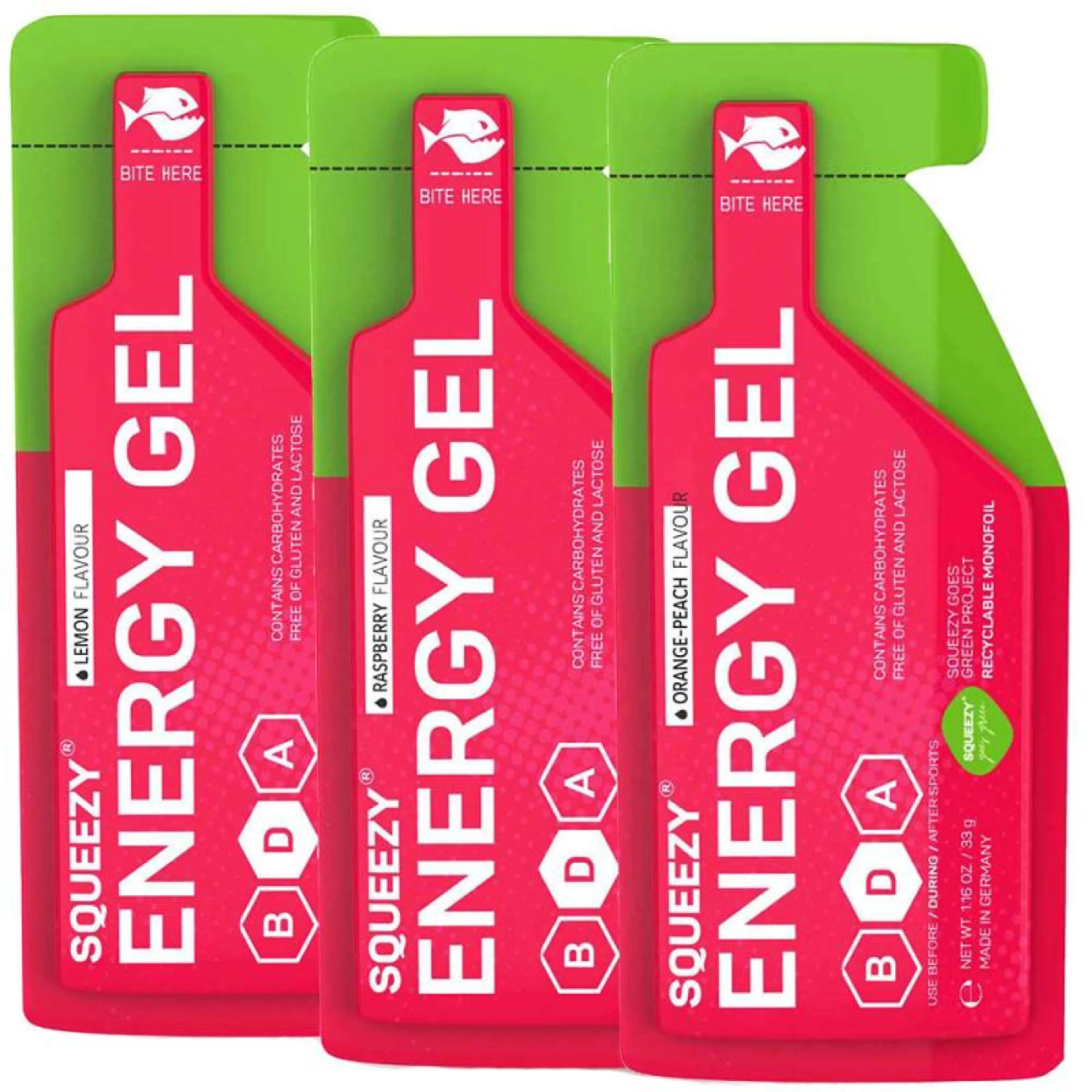 Energy Gel 3 x 33 g Mix