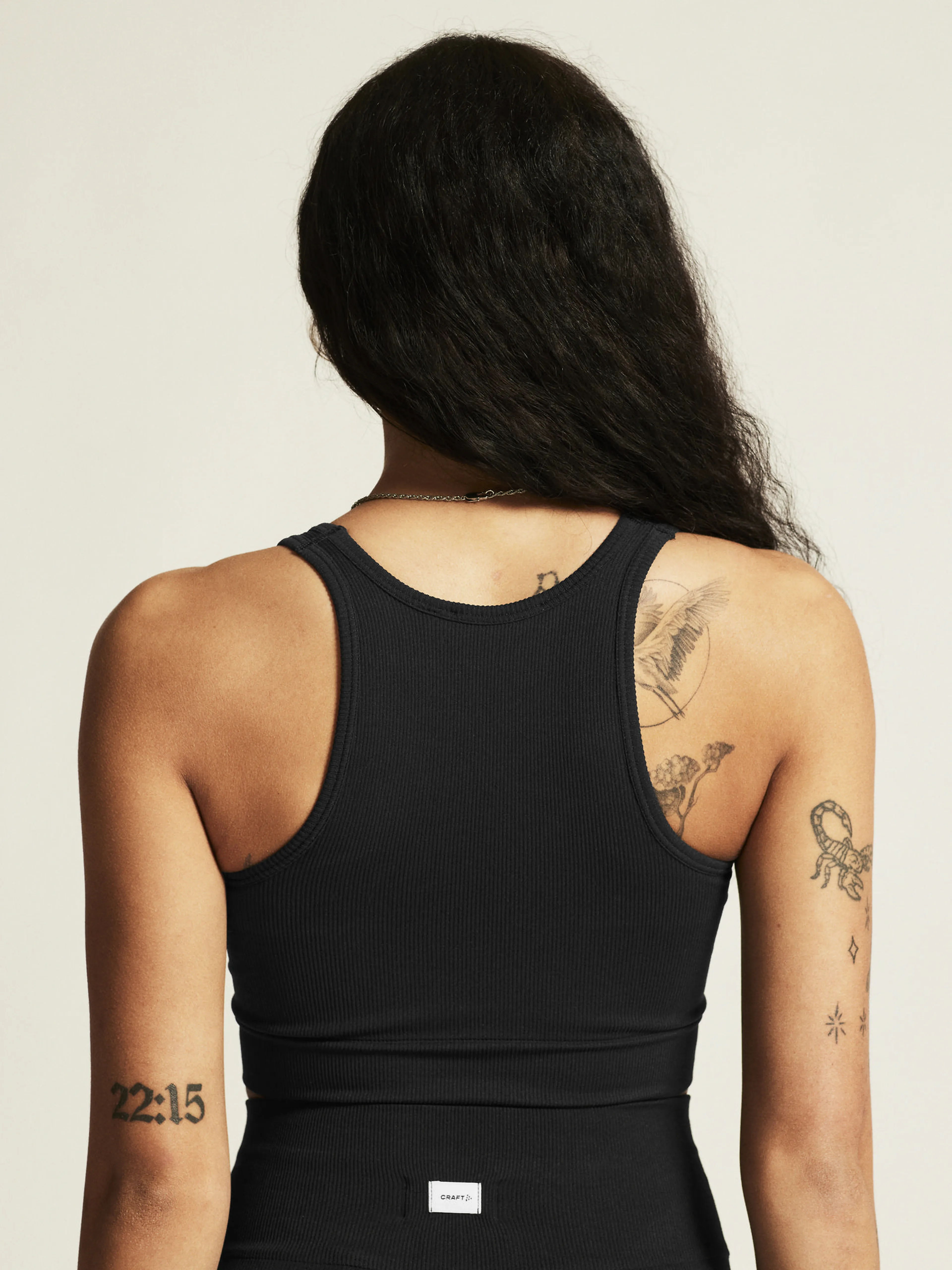 Collective Rib Sports Bra W