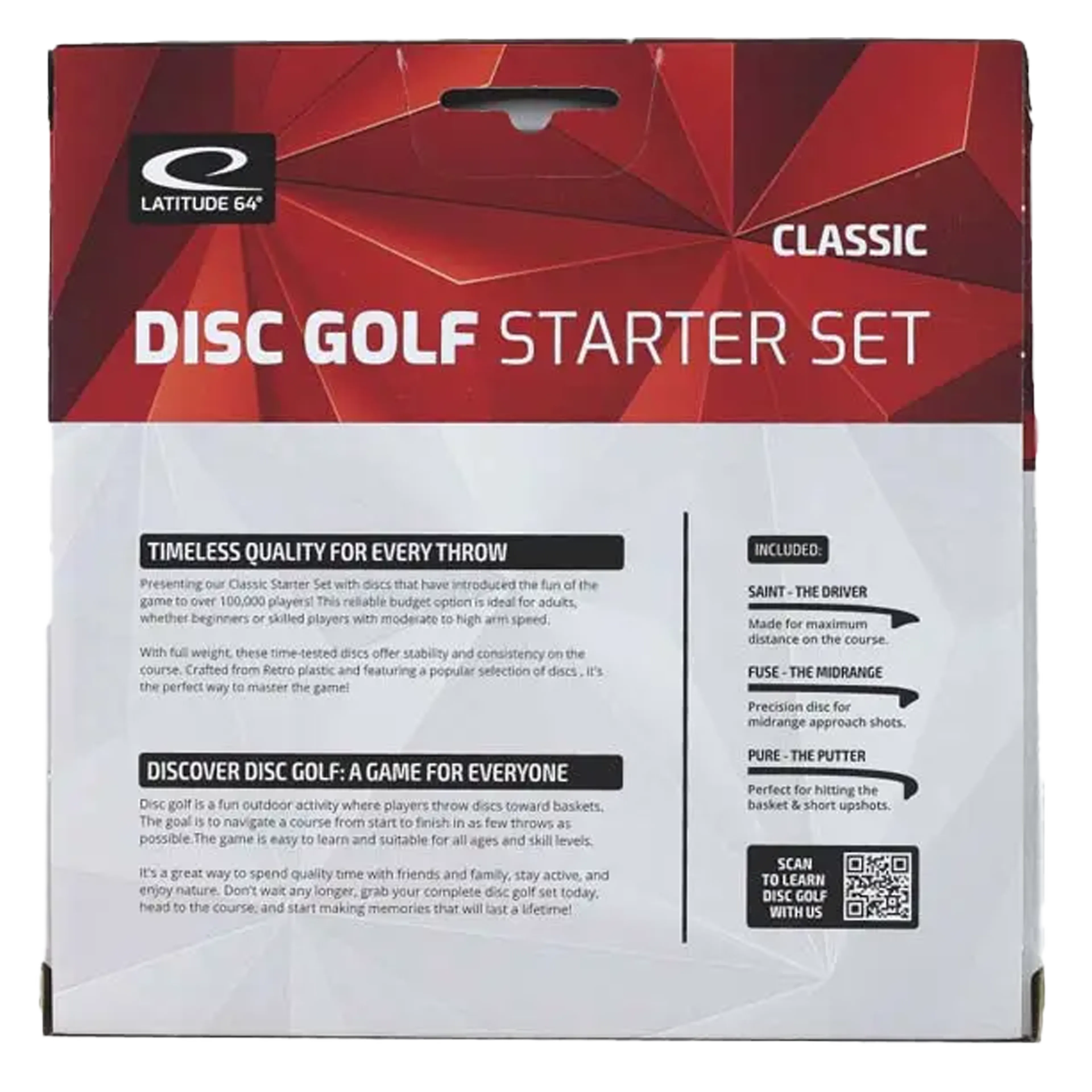 Classic Disc Golf Starter Set