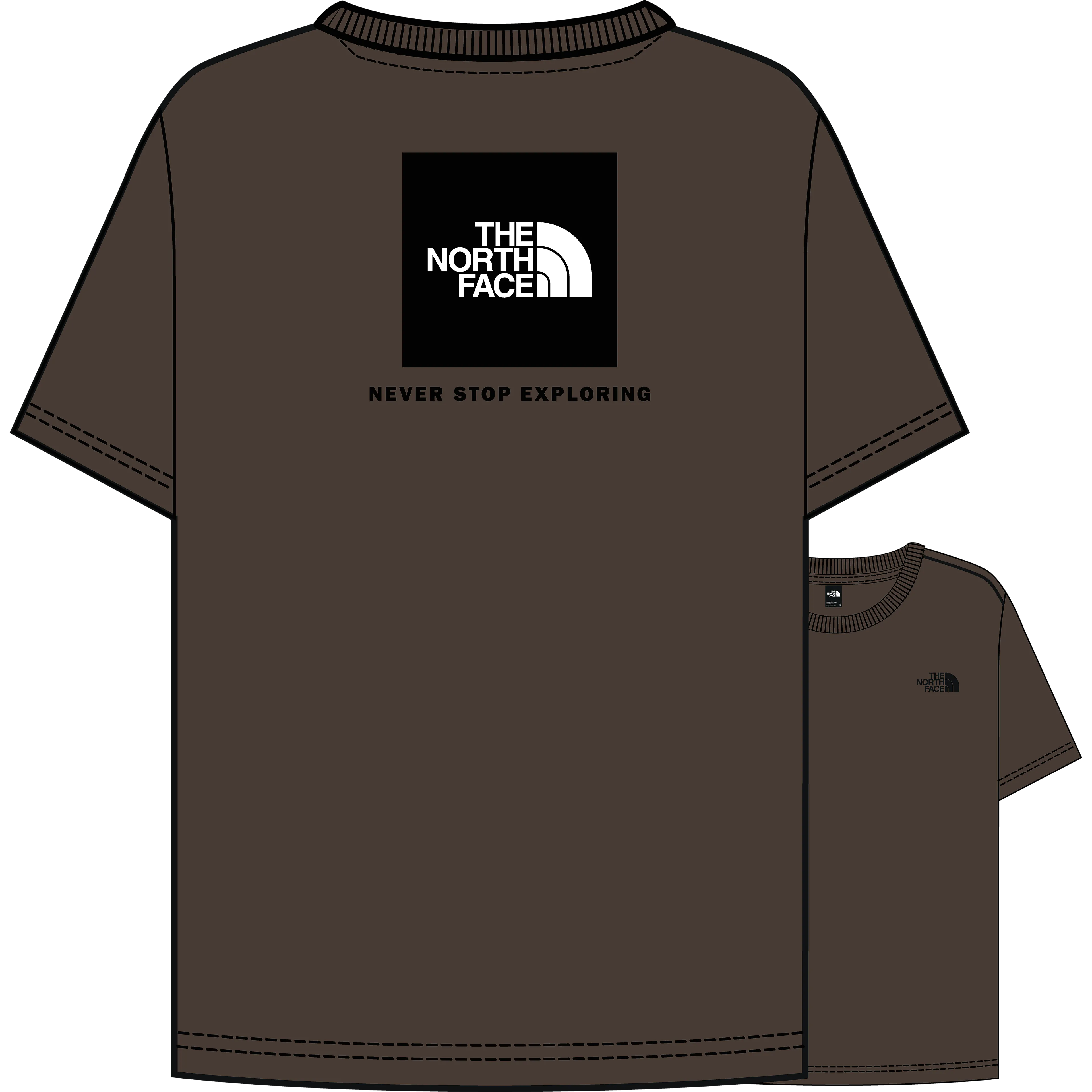 W S/S RELAXED REDBOX TEE