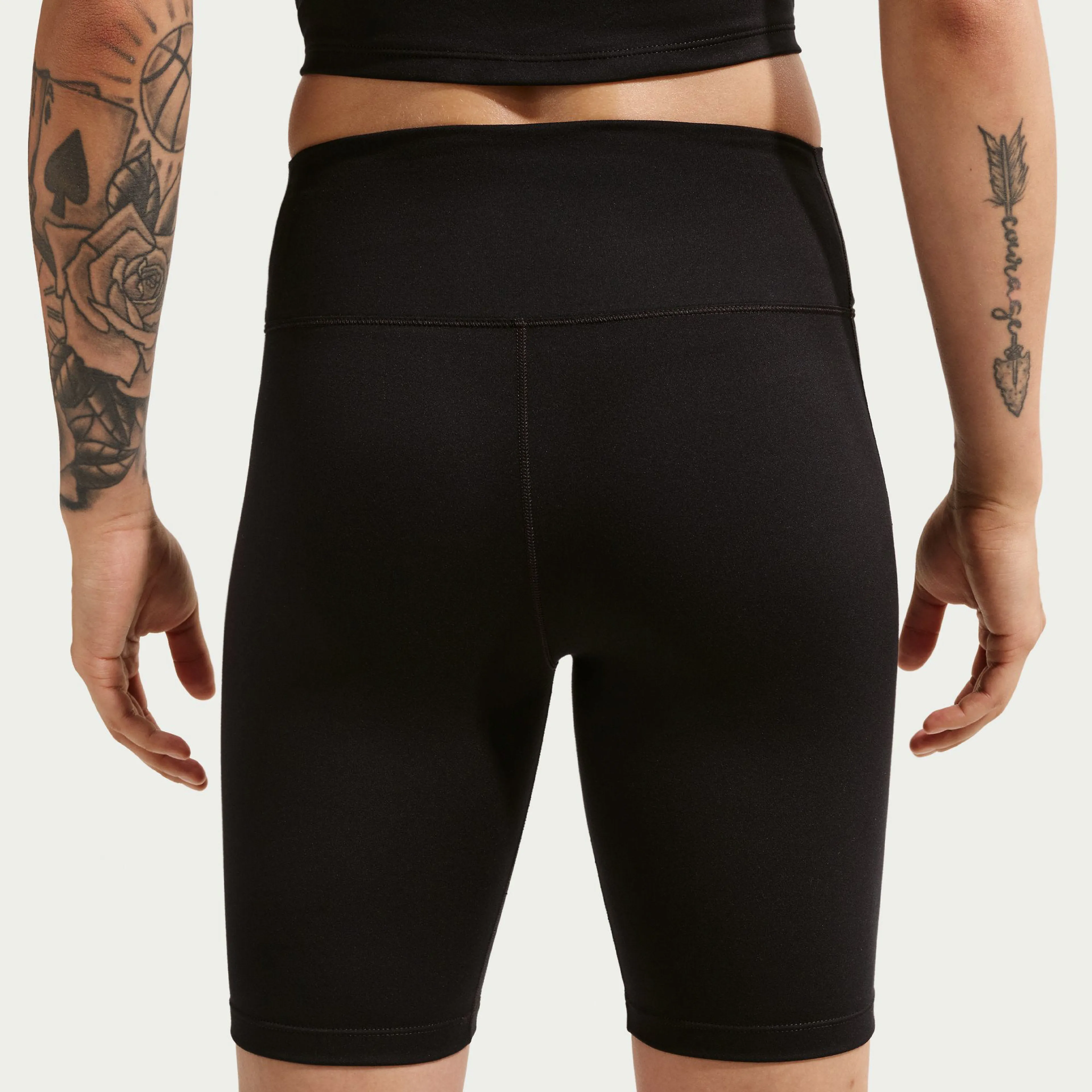 One Women's High-Waisted 8" Biker Shorts