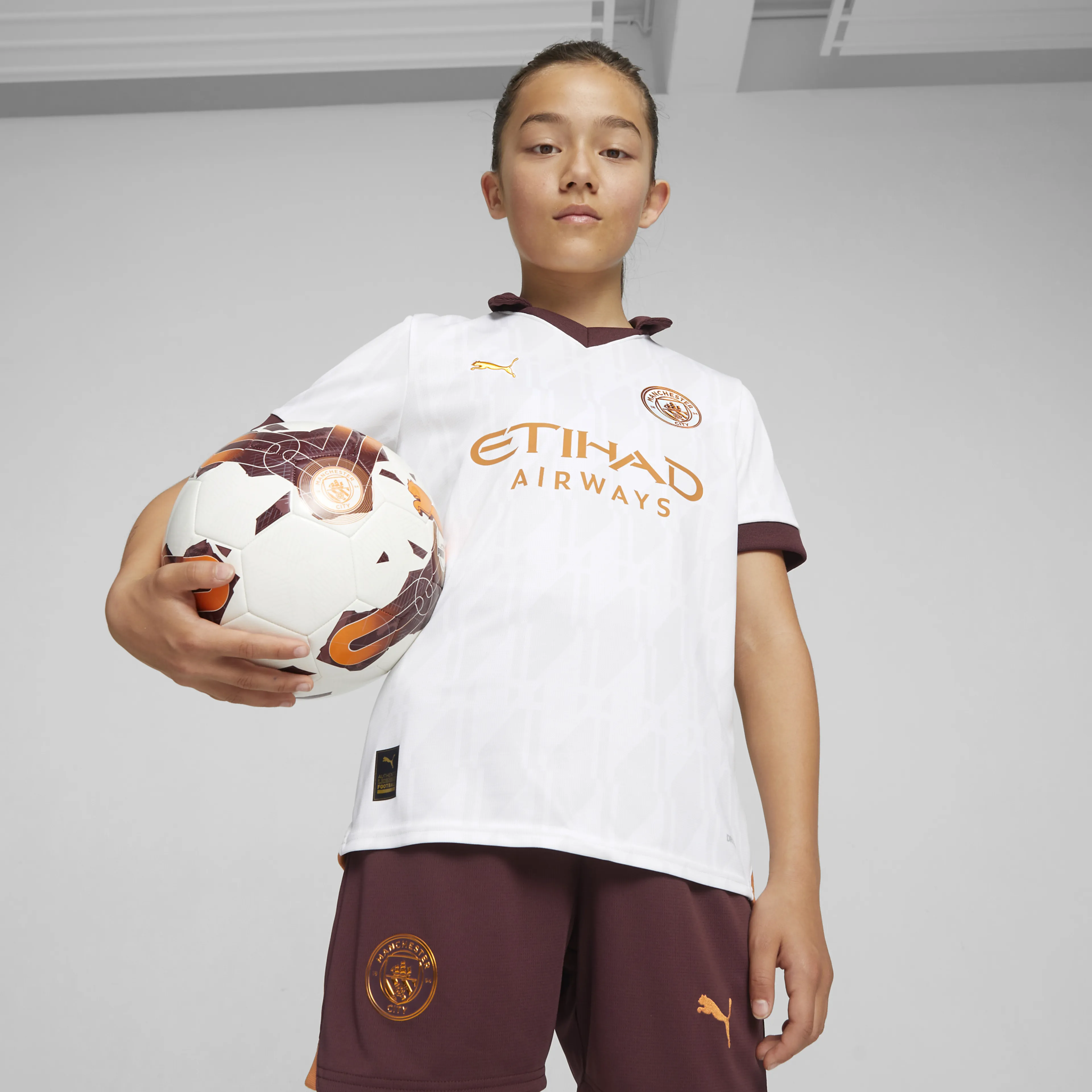 MCFC Away Jersey Replica Jr