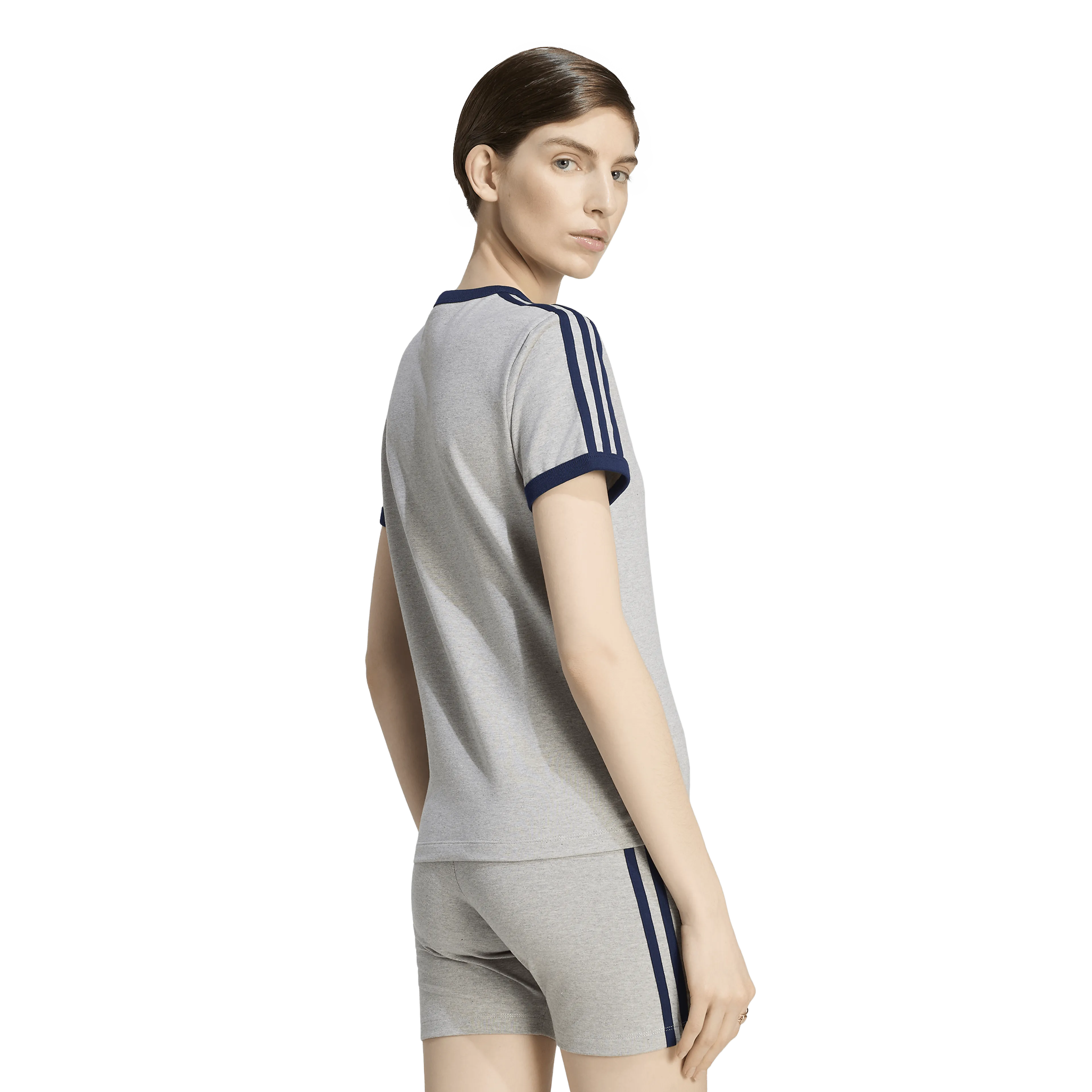 3 STRIPES SLIM T-Shirt Dame