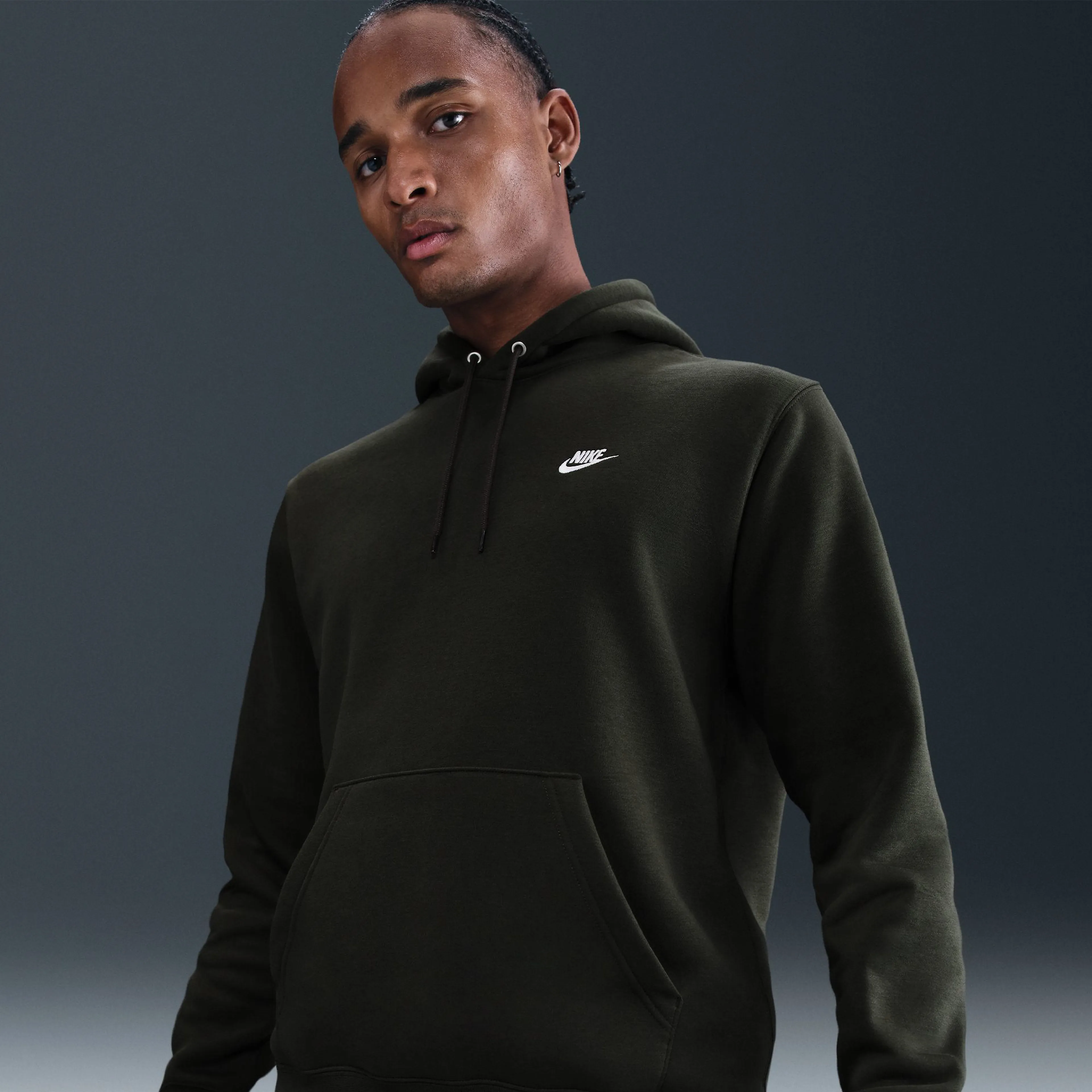 Nike Club Men's Pullover Fleece Hoodie