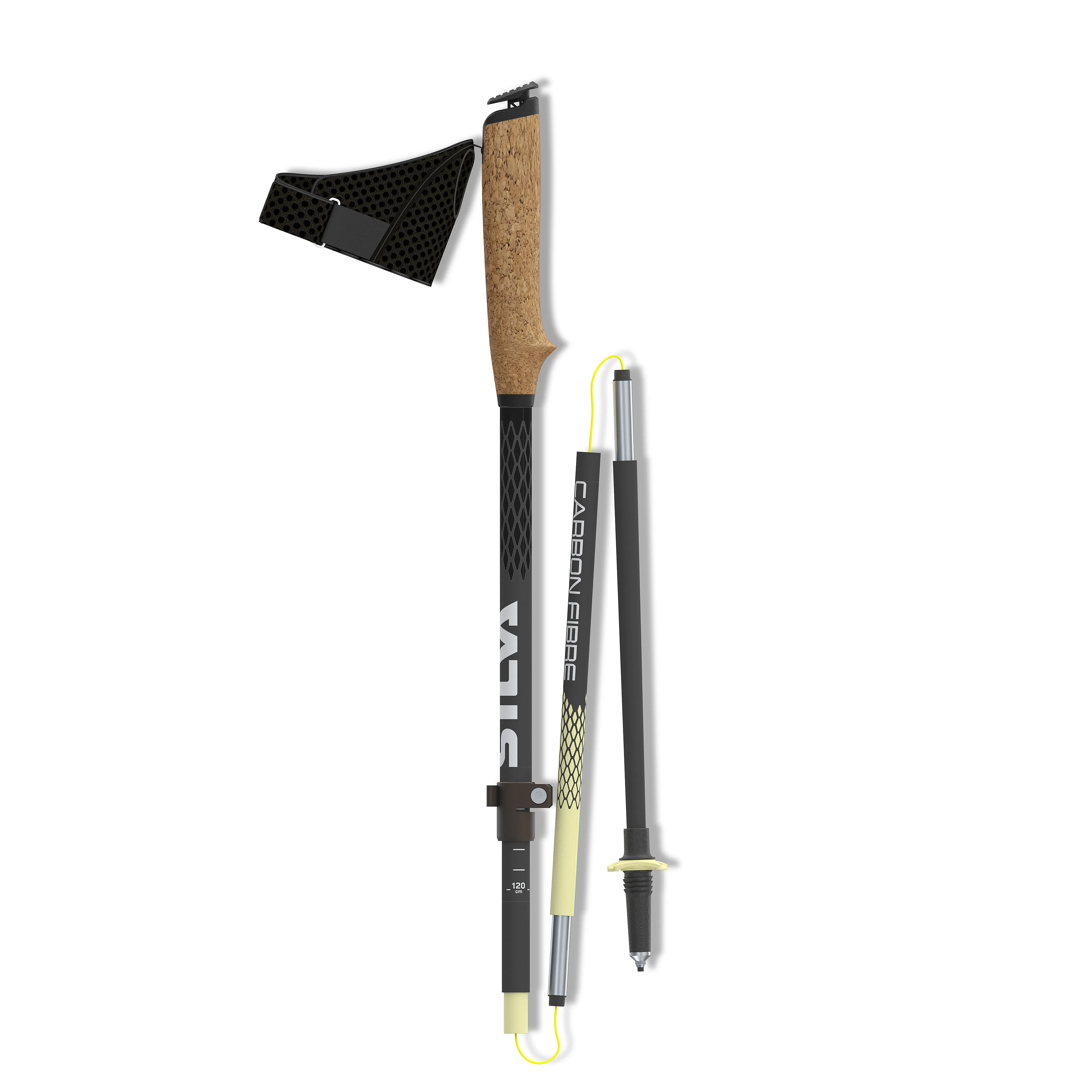 Running poles carbon z adjustable 100-120 cm