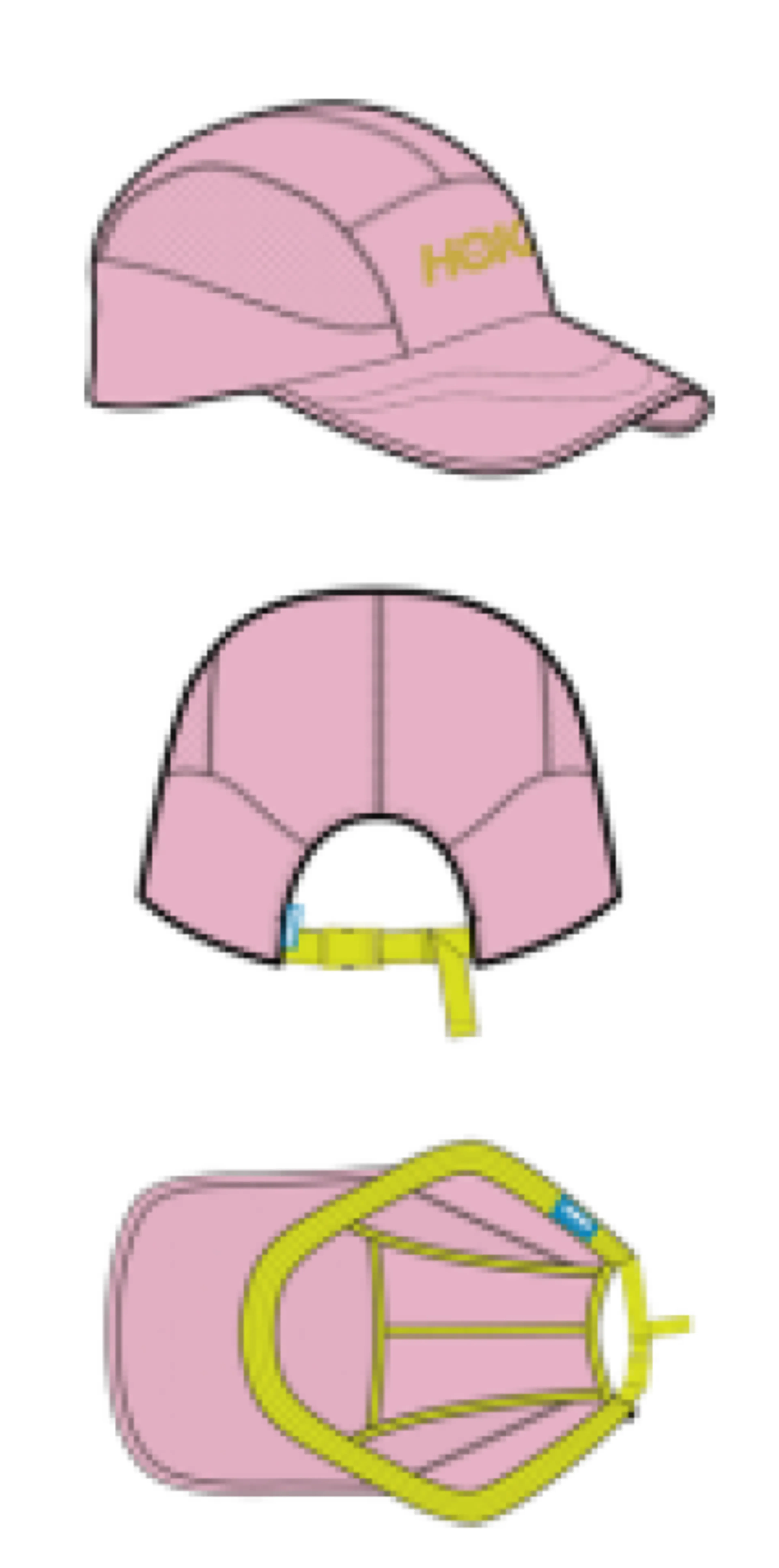 U HOKA RUN HAT