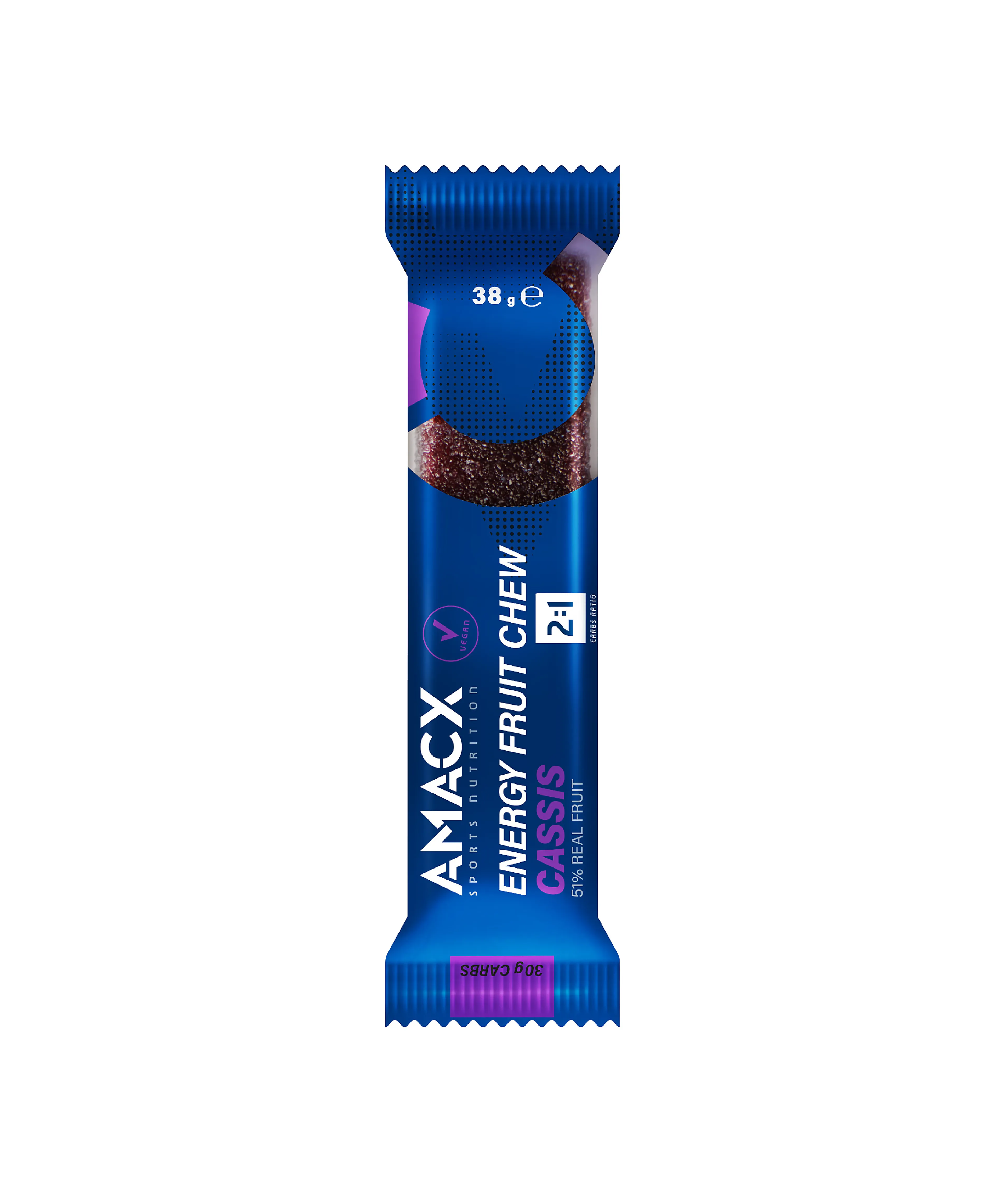 Energy Fruit Chew Cassis | 12 PK