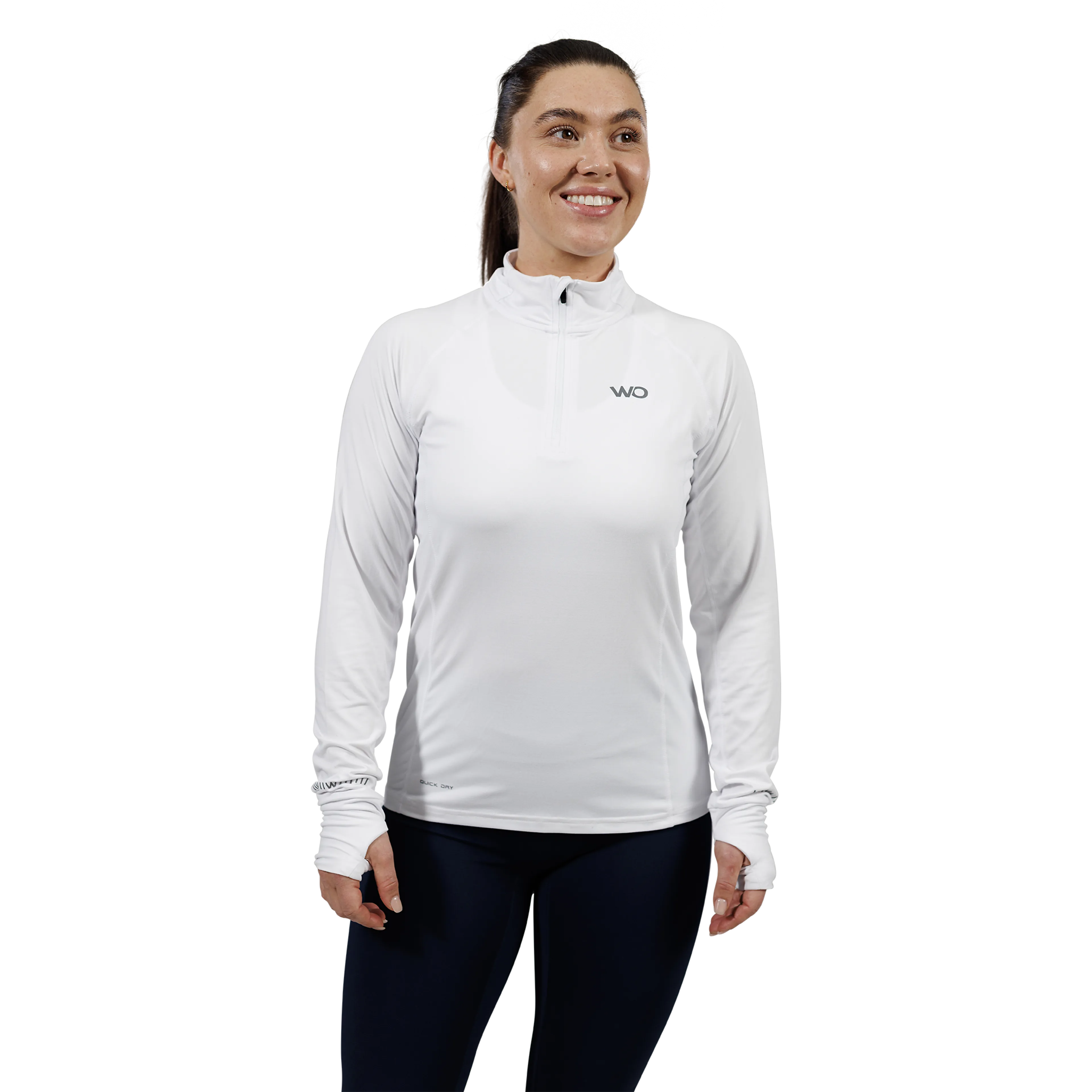 Wolling Melange Performance Midlayer Dame